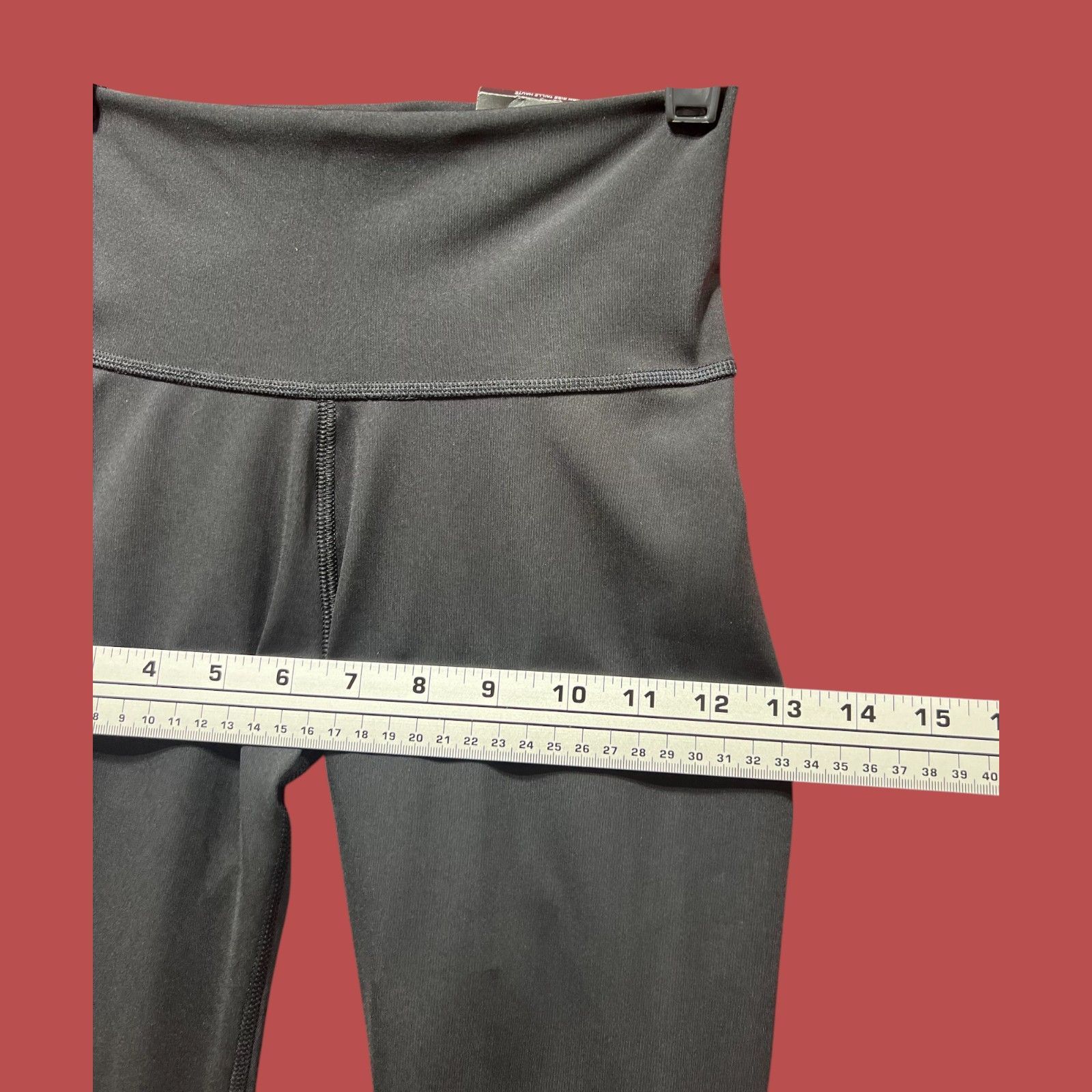 Adidas Adidas - Women's High-Rise Tight Fit Training Leggings - Bla Size 22" - 6 Thumbnail