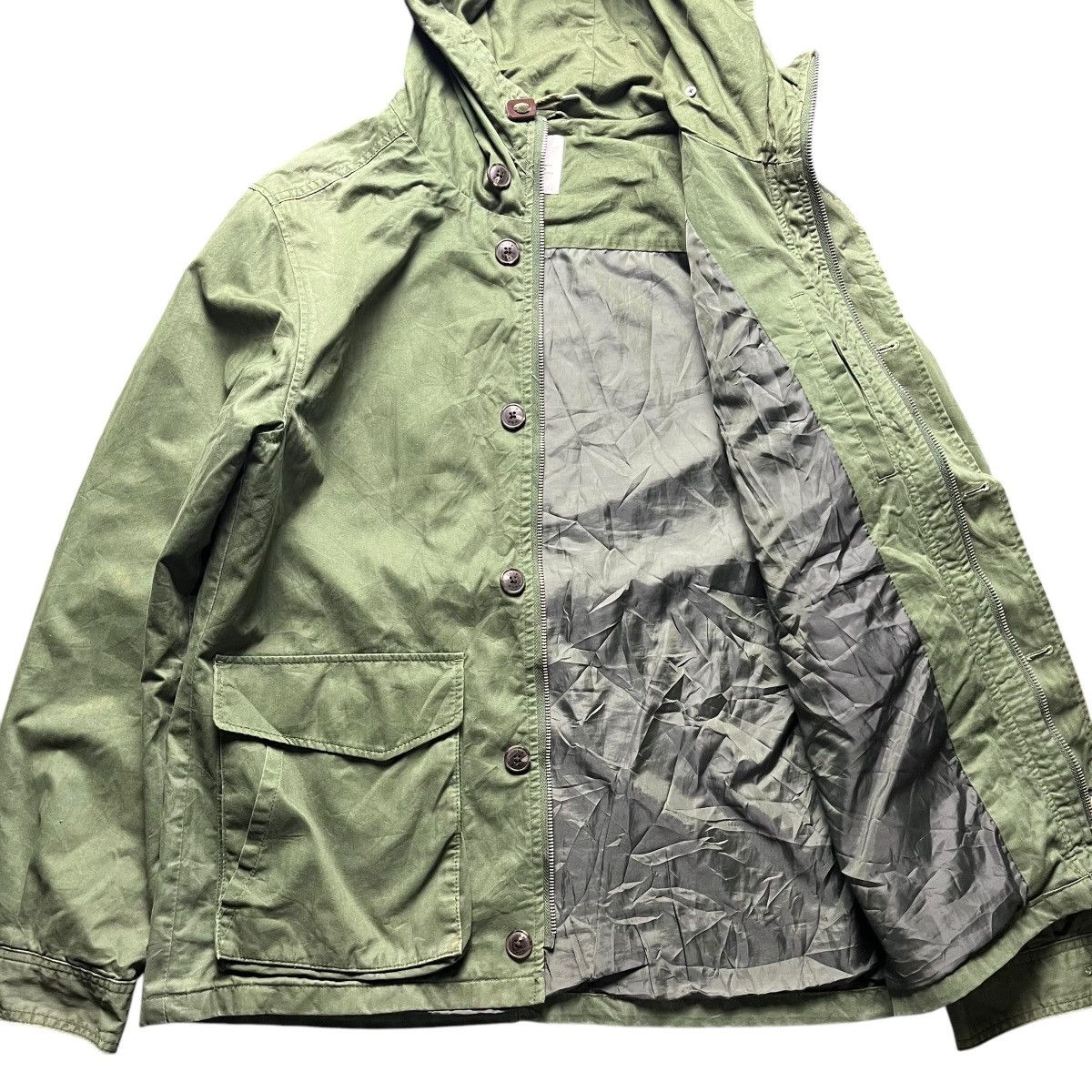 If Six Was Nine × Japanese Brand × Le Grande Bleu (L.G.B.) 🇯🇵 JAPANESE BRAND IKKA ARMY STYLE JACKET Size US L / EU 52-54 / 3 - 6 Thumbnail