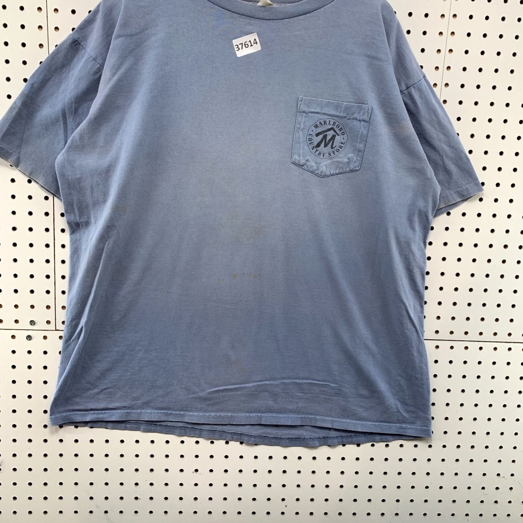 Marlboro VINTAGE Marlboro Shirt Mens XL Blue Cowboys Boots Pocket Fits Made USA Size US XL / EU 56 / 4 - 7 Thumbnail