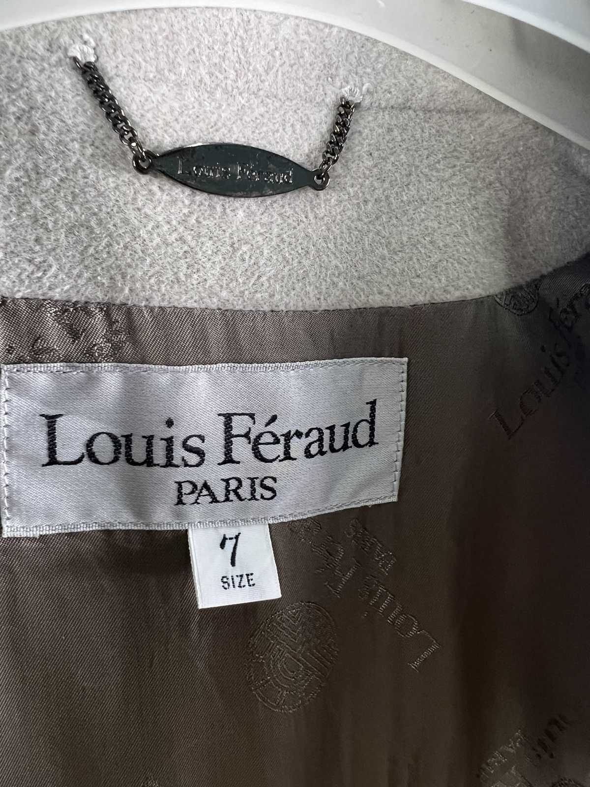 Louis Feraud × Vintage 🔥 Louis Féraud wool Long Coat Size L / US 10 / IT 46 - 8 Thumbnail