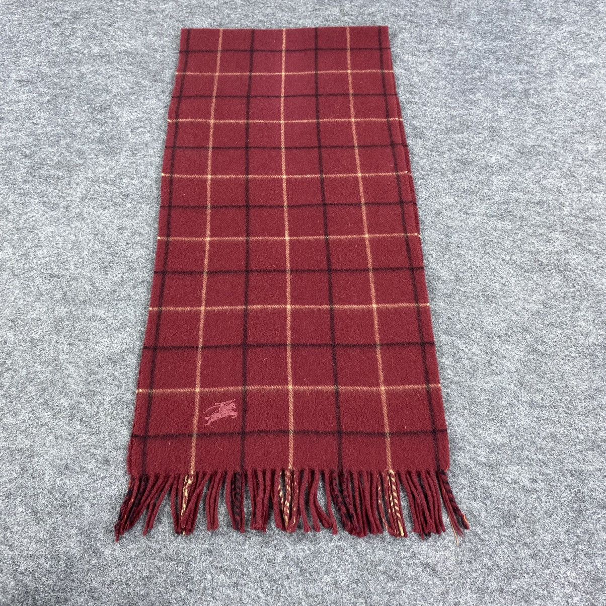 Burberry × Vintage Burberrys Scarf # Muffler # Neckwear # D205 Size ONE SIZE - 4 Thumbnail