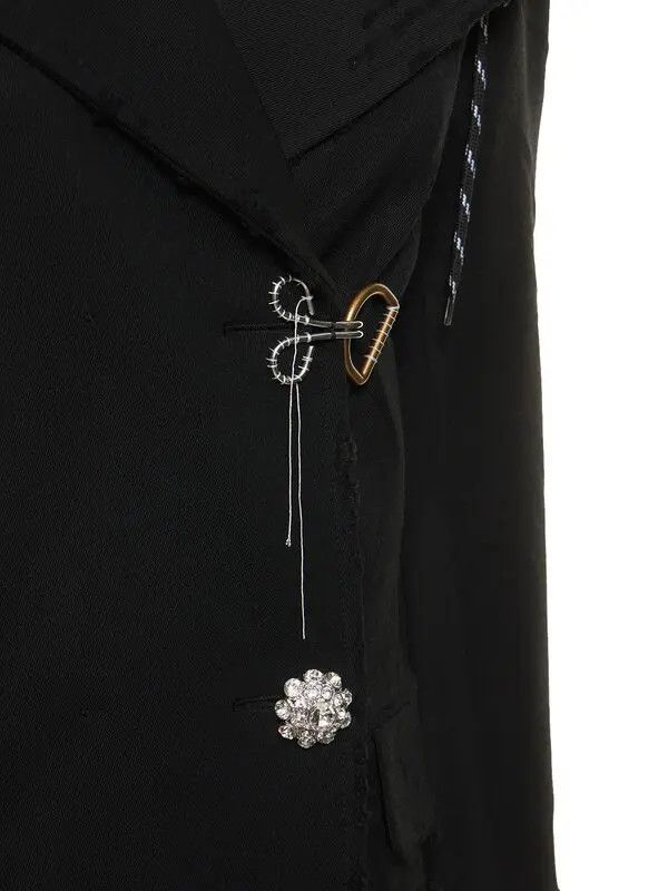 Balenciaga o1y0625 Hooded Coat in Black Size M / US 6-8 / IT 42-44 - 4 Thumbnail