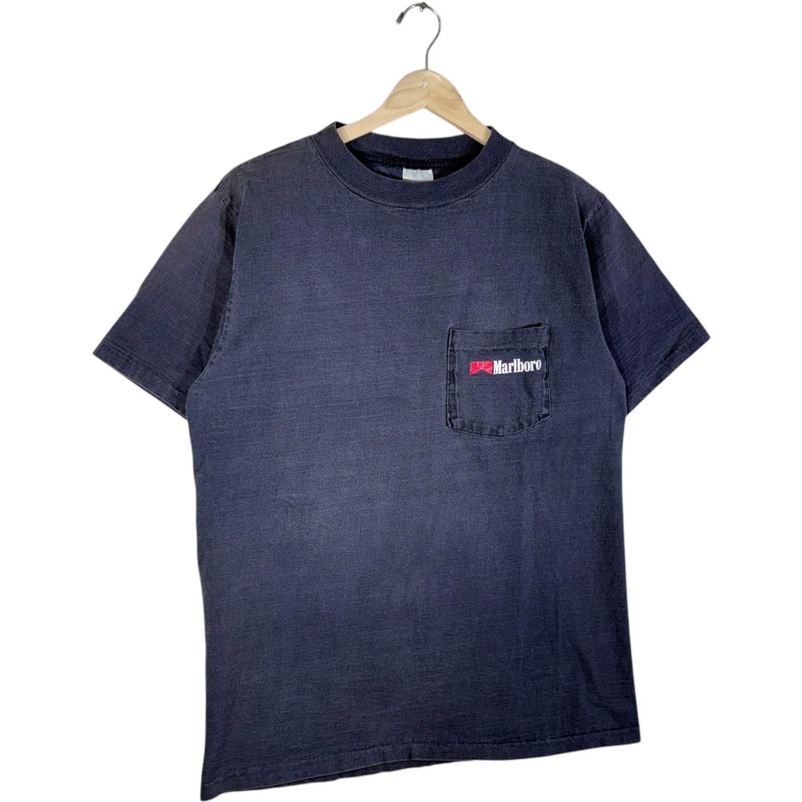 Marlboro Vintage Marlboro Cowboy Mullet Pocket Tee OSFA Size US L / EU 52-54 / 3 - 4 Thumbnail