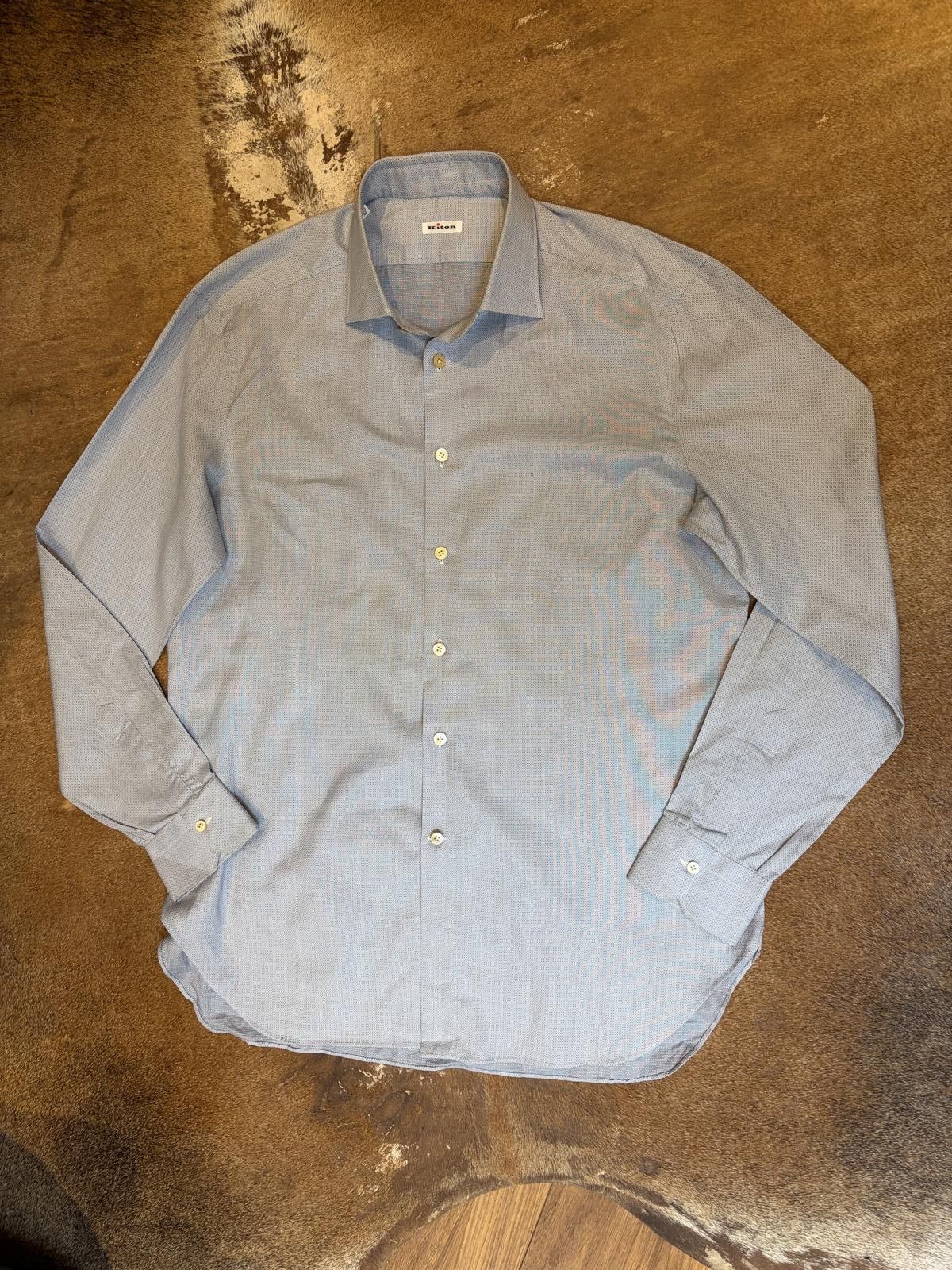 Kiton Kiton Shirt Size US XL / EU 56 / 4 - 1 Thumbnail