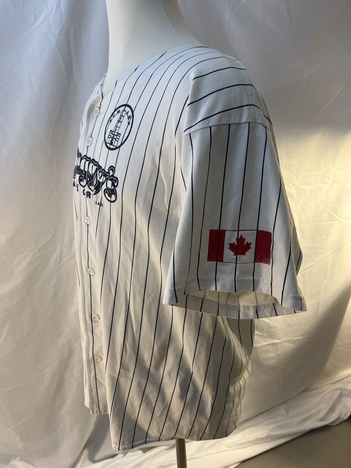 Vintage Baseball Jersey Vintage Sportswear Funny Y2K Streetwear Size US XL / EU 56 / 4 - 3 Thumbnail