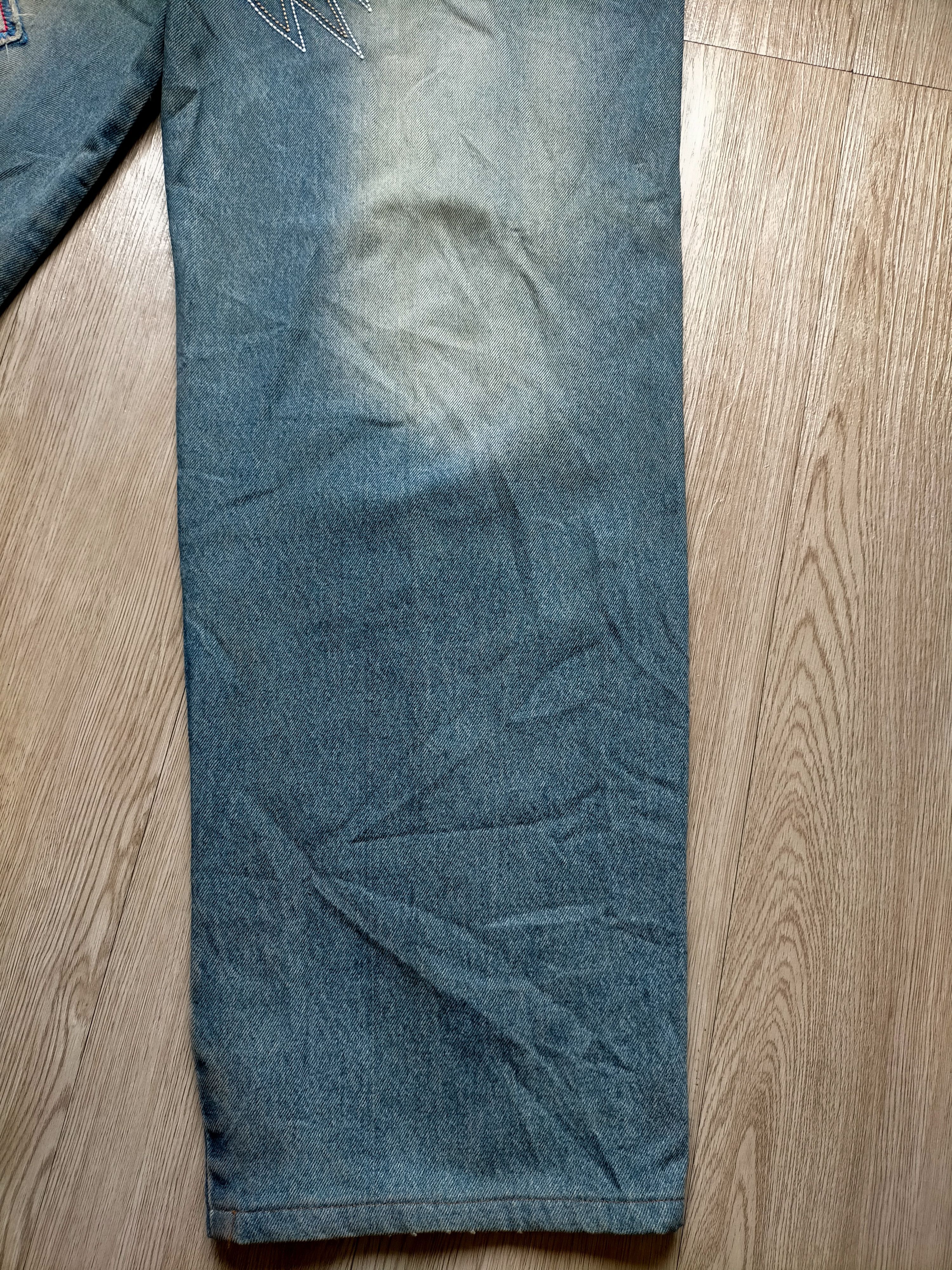 Akademiks Akademiks Baggy Patchwork blue Jeans Size US 36 / EU 52 - 16 Thumbnail
