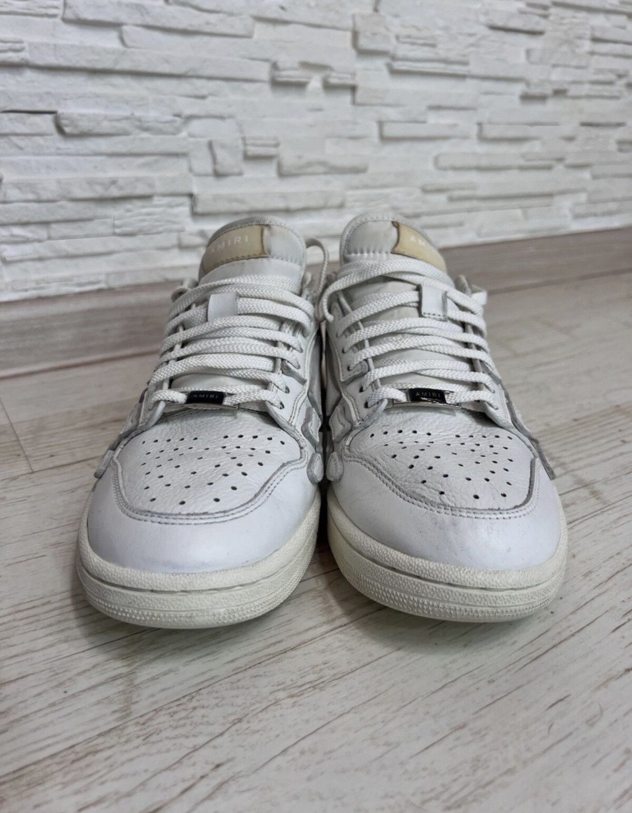Amiri Amiri Skel Top Skeleton Sneakers 41 Leather Shoes Size US 8 / EU 41 - 3 Thumbnail