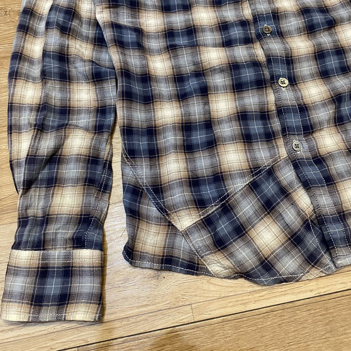 Tornado Mart Zero By Tornado Mart Plaid Button Up Shirts Size US M / EU 48-50 / 2 - 4 Thumbnail