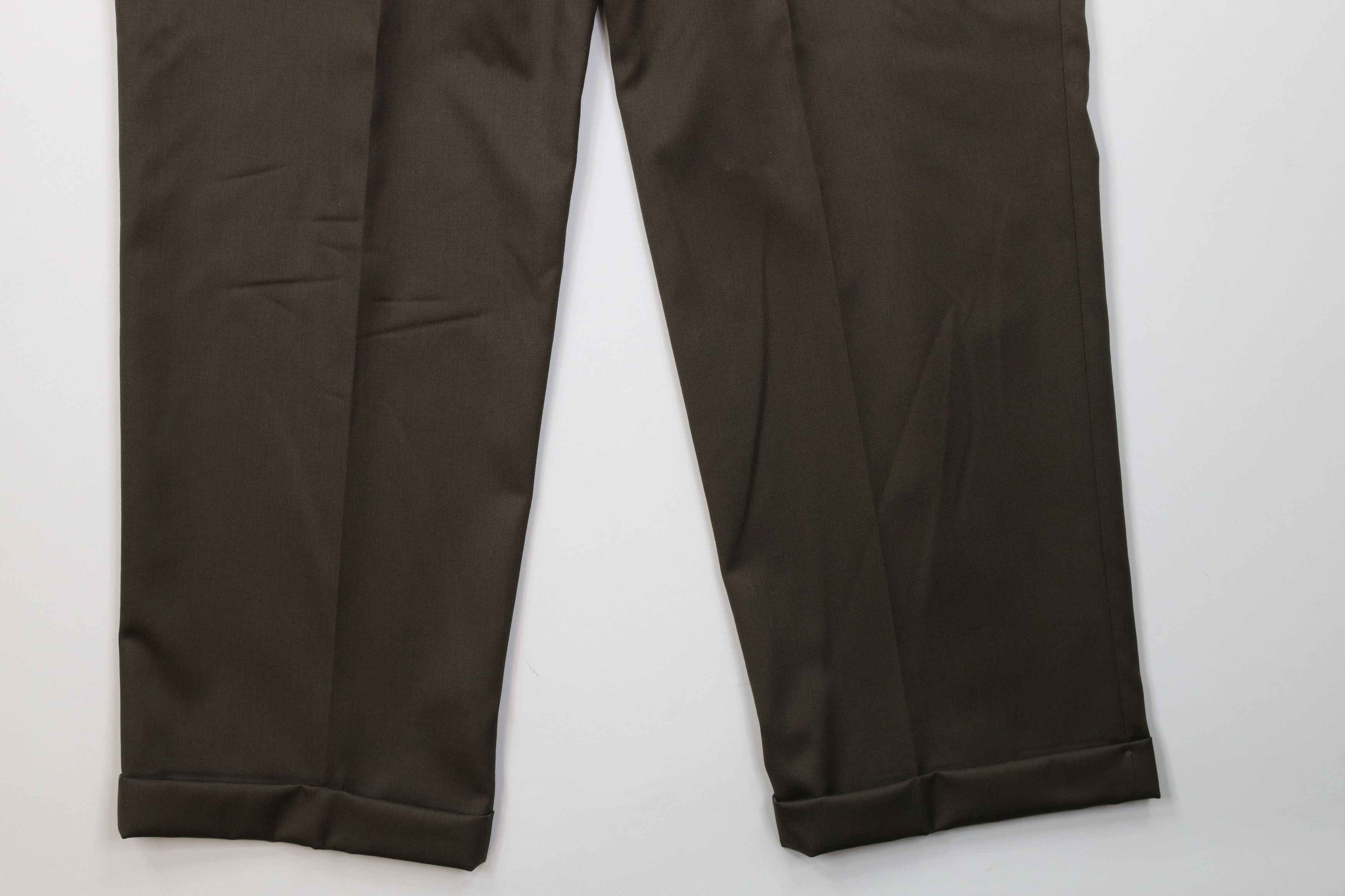 Ralph Lauren Vintage Ralph Lauren Super 100s Wool Wide Leg Chino Pants Size US 38 / EU 54 - 16 Thumbnail