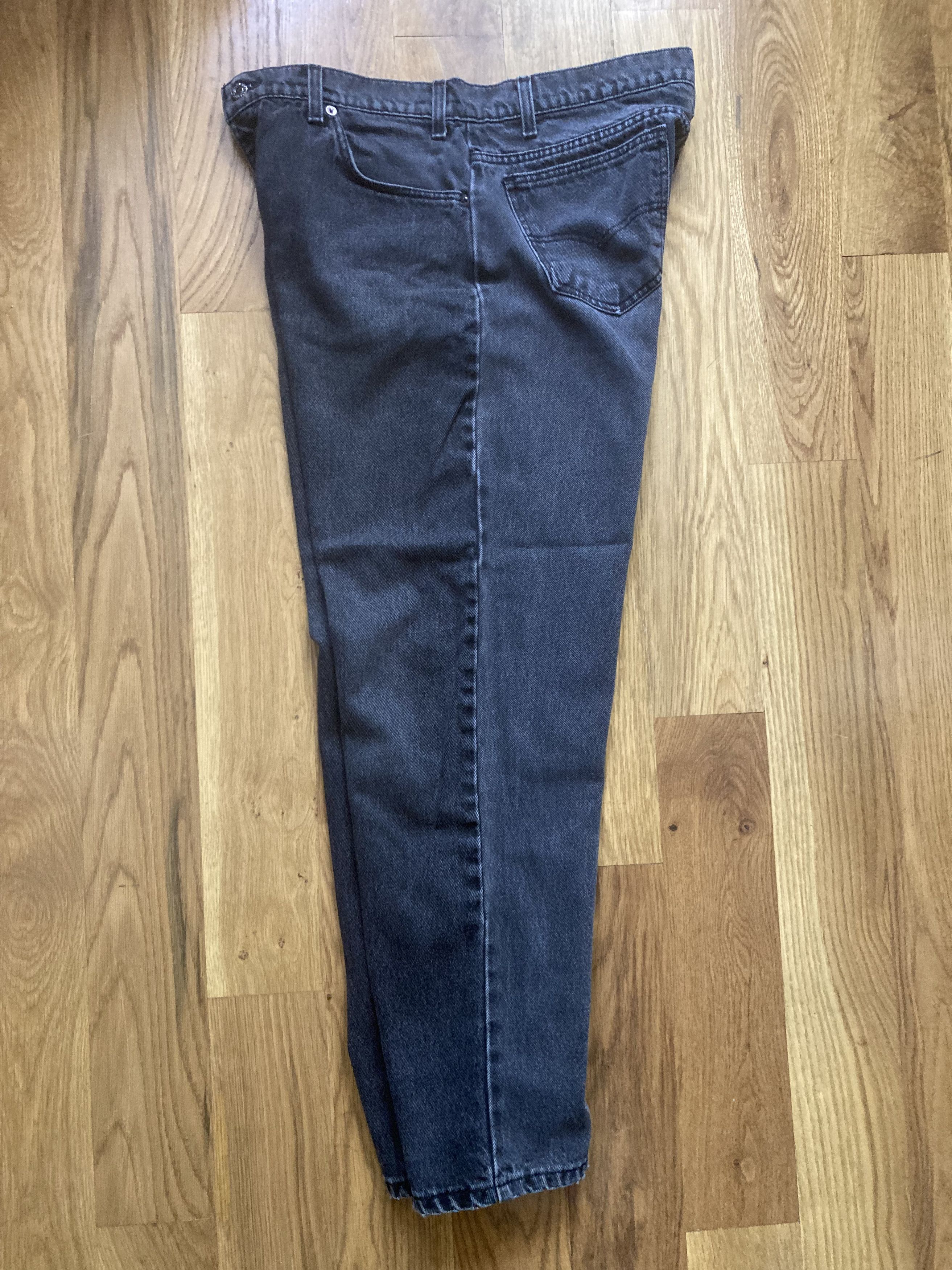 Levi's Vintage Levi's Two Tone Black Jeans 34x30 Size US 34 / EU 50 - 4 Thumbnail