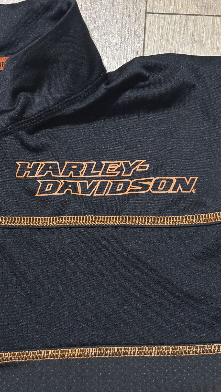 Harley Davidson Harley Davison Vintage Black Shirt Long Sleeve Men's Size M Size US M / EU 48-50 / 2 - 2 Thumbnail