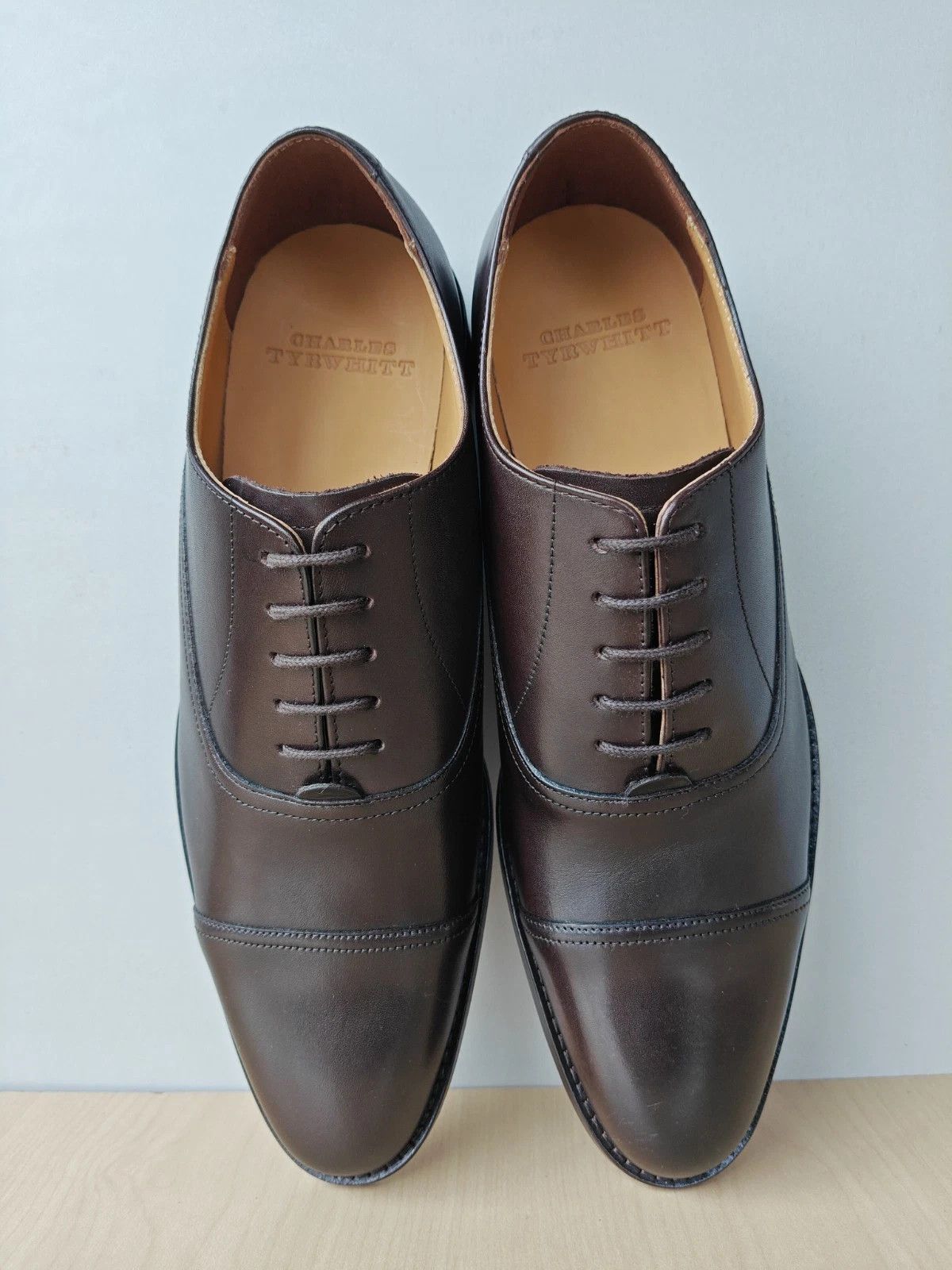 Charles Tyrwhitt Charles Tyrwhitt Men’s Dress Oxford Shoes T / 0032 Size US 9 / EU 42 - 4 Thumbnail