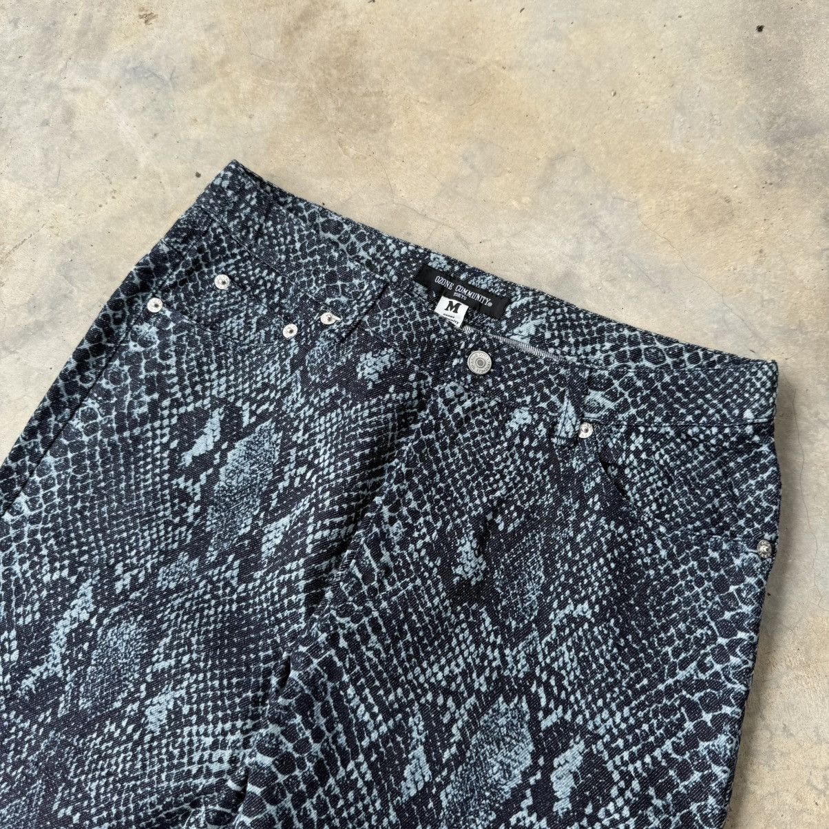 Hysteric Glamour Vintage Ozone Community Flare Snakeskin Hysteric Jeans Size US 28 / EU 44 - 5 Thumbnail