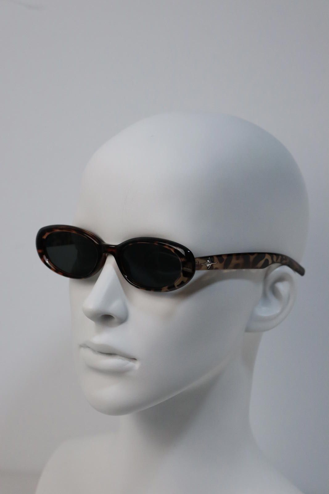 Other Y2k Avant Garde Cat Eye Round Leopard Sunglasses Unisex OS Size ONE SIZE - 3 Thumbnail