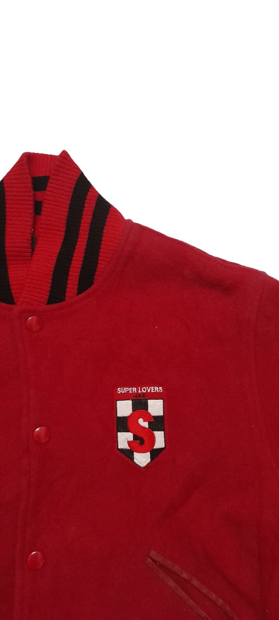 Japanese Brand SUPER LOVERS Japan Varsity Jacket Benoist Bastien (S175) Size US M / EU 48-50 / 2 - 3 Thumbnail