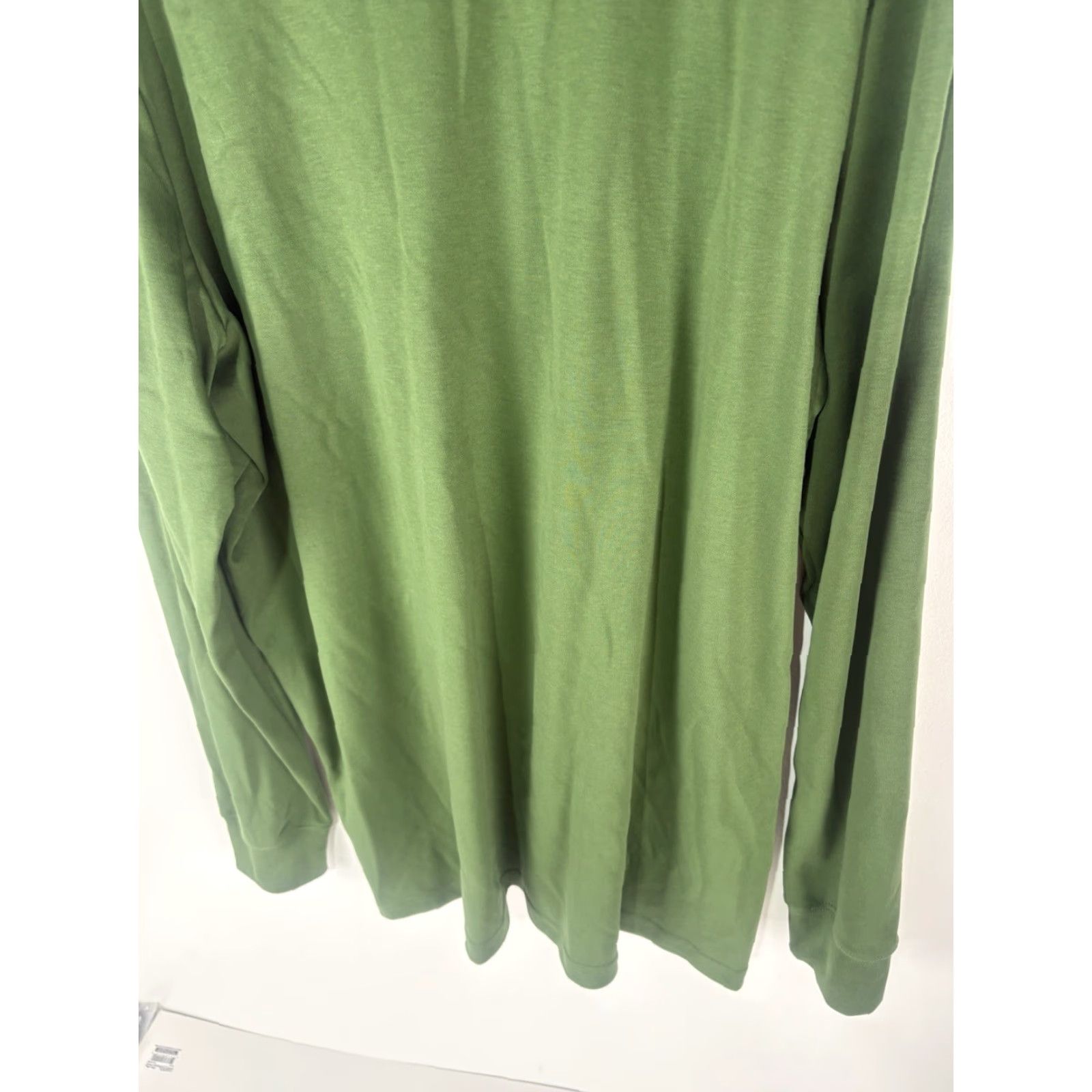 Lands' End Lands' End Polo Shirt Men’s XXL/T Green 3 Button Knit Cotton 100% Casual Classic Preppy Golf Shirt Mens Polo 3 Button Lands End Shirt Size US XXL / EU 58 / 5 - 6 Thumbnail