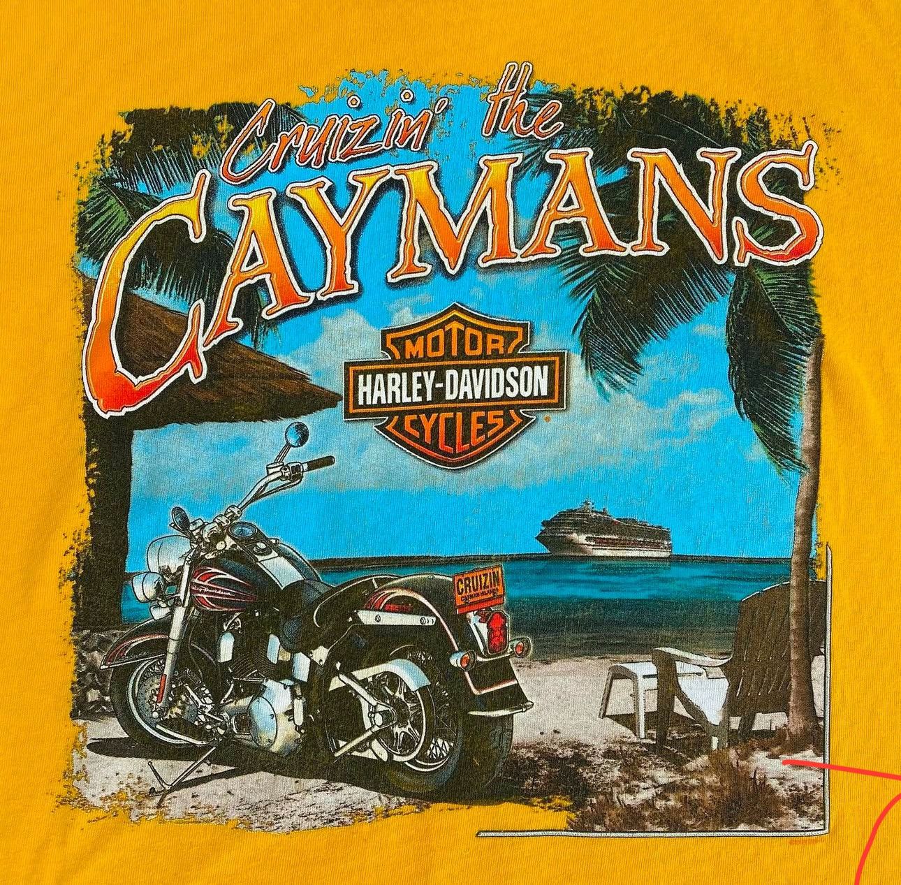 Harley Davidson Harley Davidson 2013 Grand Caymans Tee Size US L / EU 52-54 / 3 - 2 Thumbnail