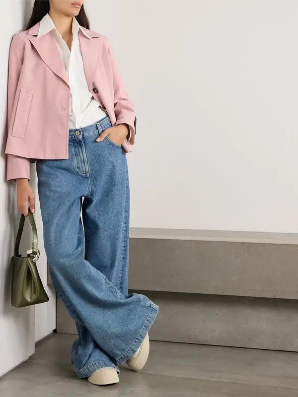Marni o1w1db11125 Cady Jacket in Pink Size S / US 4 / IT 40 - 4 Thumbnail