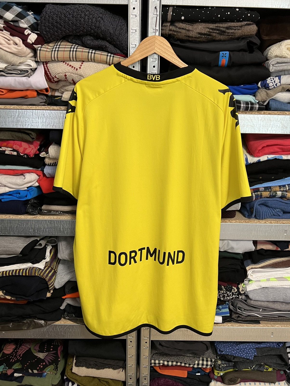 Kappa × Vintage Borussia Dortmund 2011 Football Shirt Soccer Jersey Kappa Size US XXL / EU 58 / 5 - 5 Thumbnail