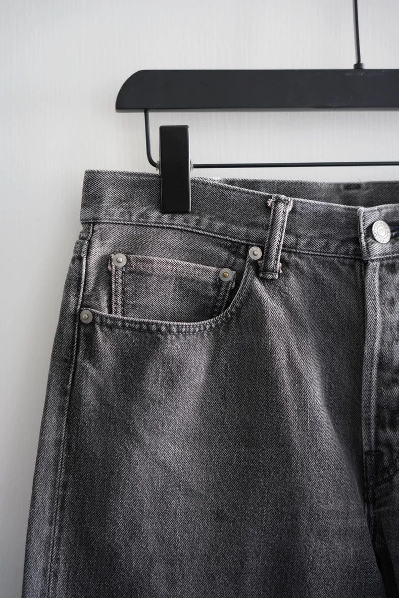 Yohji Yamamoto Yohji Yamamoto Yohji Yamamoto Vintage Washed Denim Pants Size US 32 / EU 48 - 4 Thumbnail