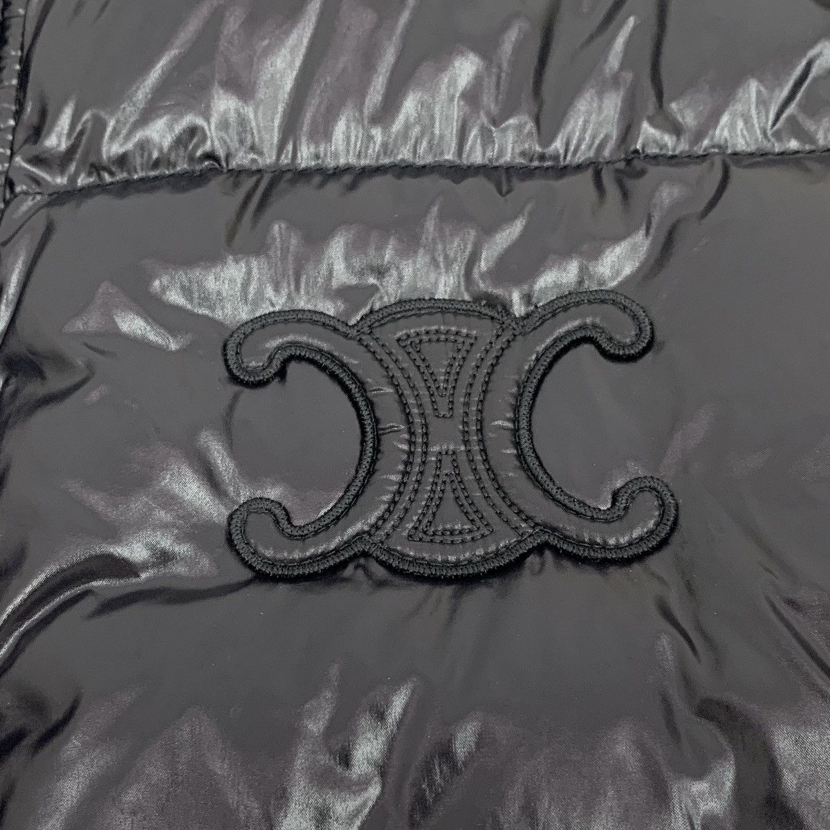 Celine Celine Black Arc de Triomphe Embroidered Down Coat Size XS / US 0-2 / IT 36-38 - 5 Thumbnail