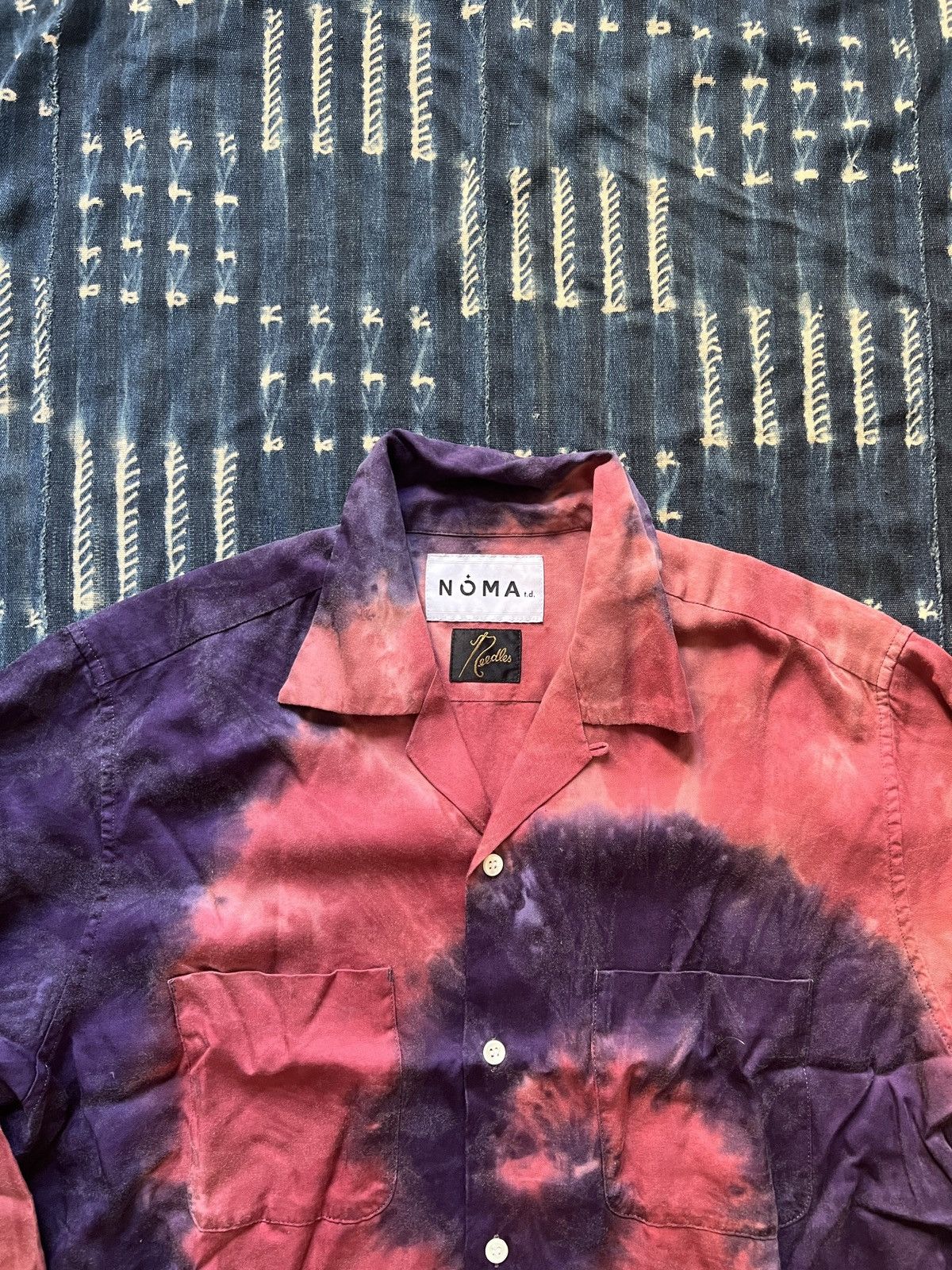 Needles Needles X Noma t.d. Hand dyeing Shirt Size US M / EU 48-50 / 2 - 3 Thumbnail