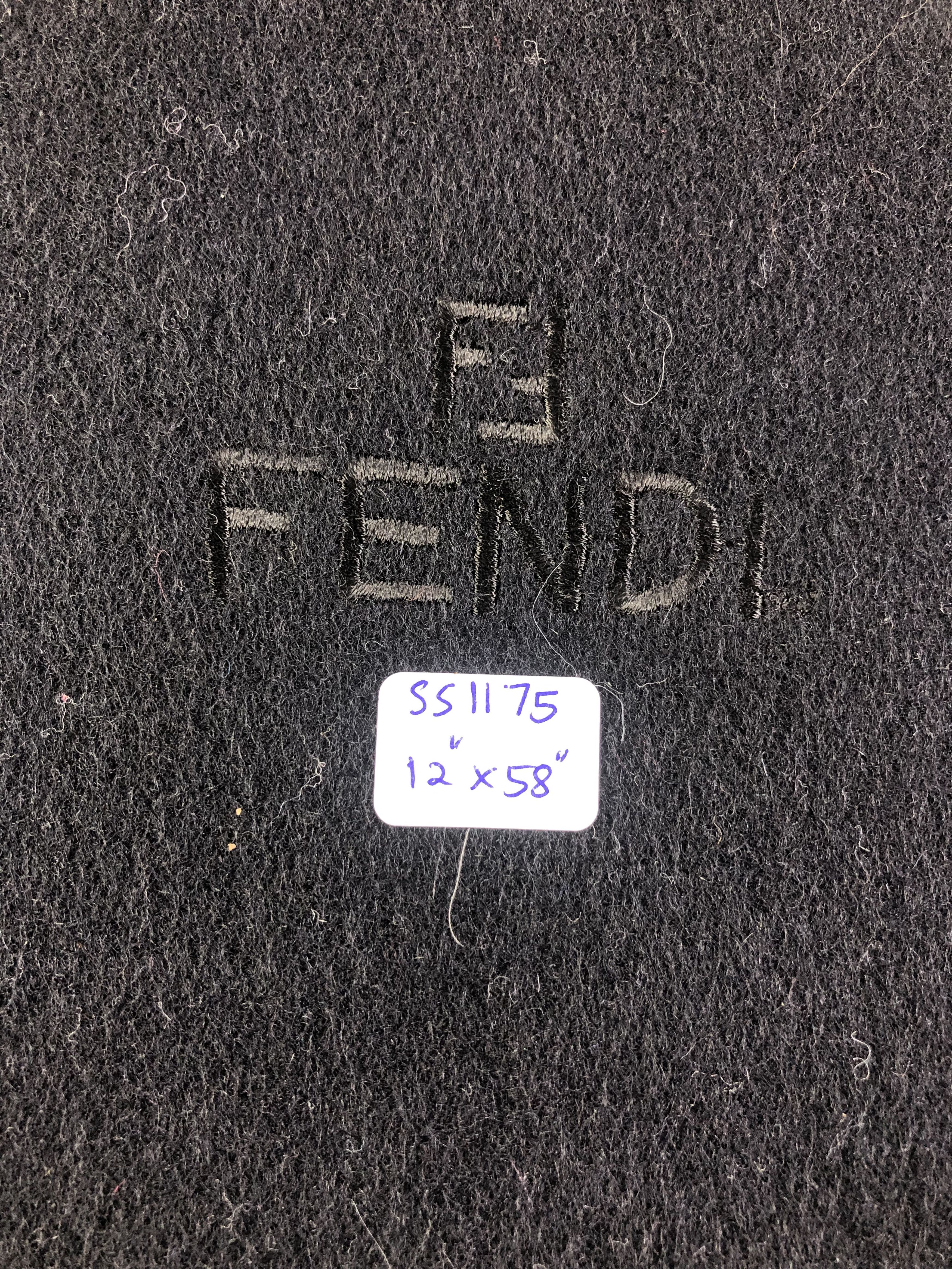 Vintage Fendi Plain Scarf / Muffler / Neckwear Size ONE SIZE - 4 Thumbnail