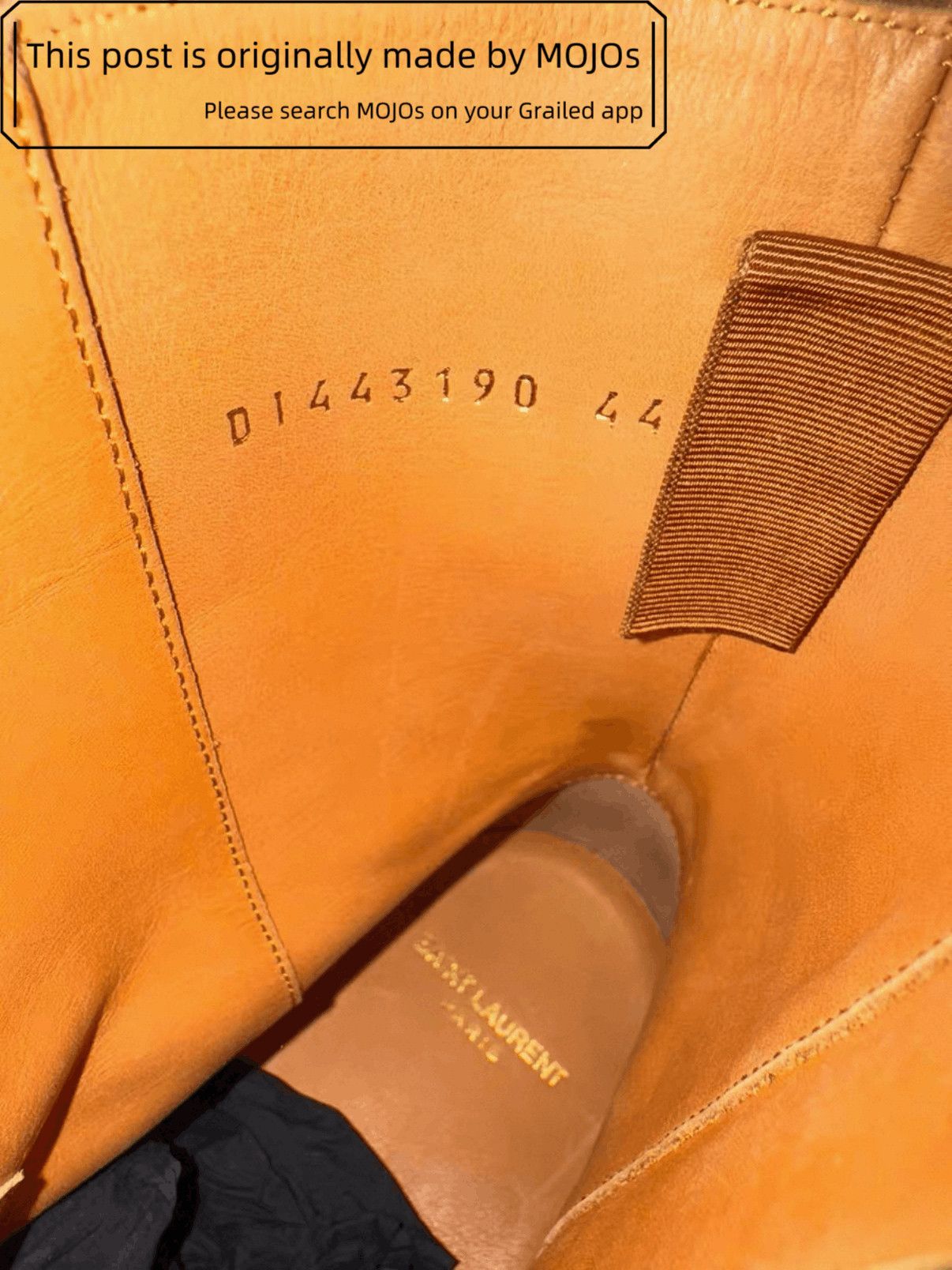 Saint Laurent Paris Sz 44 Saint Laurent Paris Wyatt 40 Harness Boots mojos123826 Size US 11 / EU 44 - 5 Thumbnail