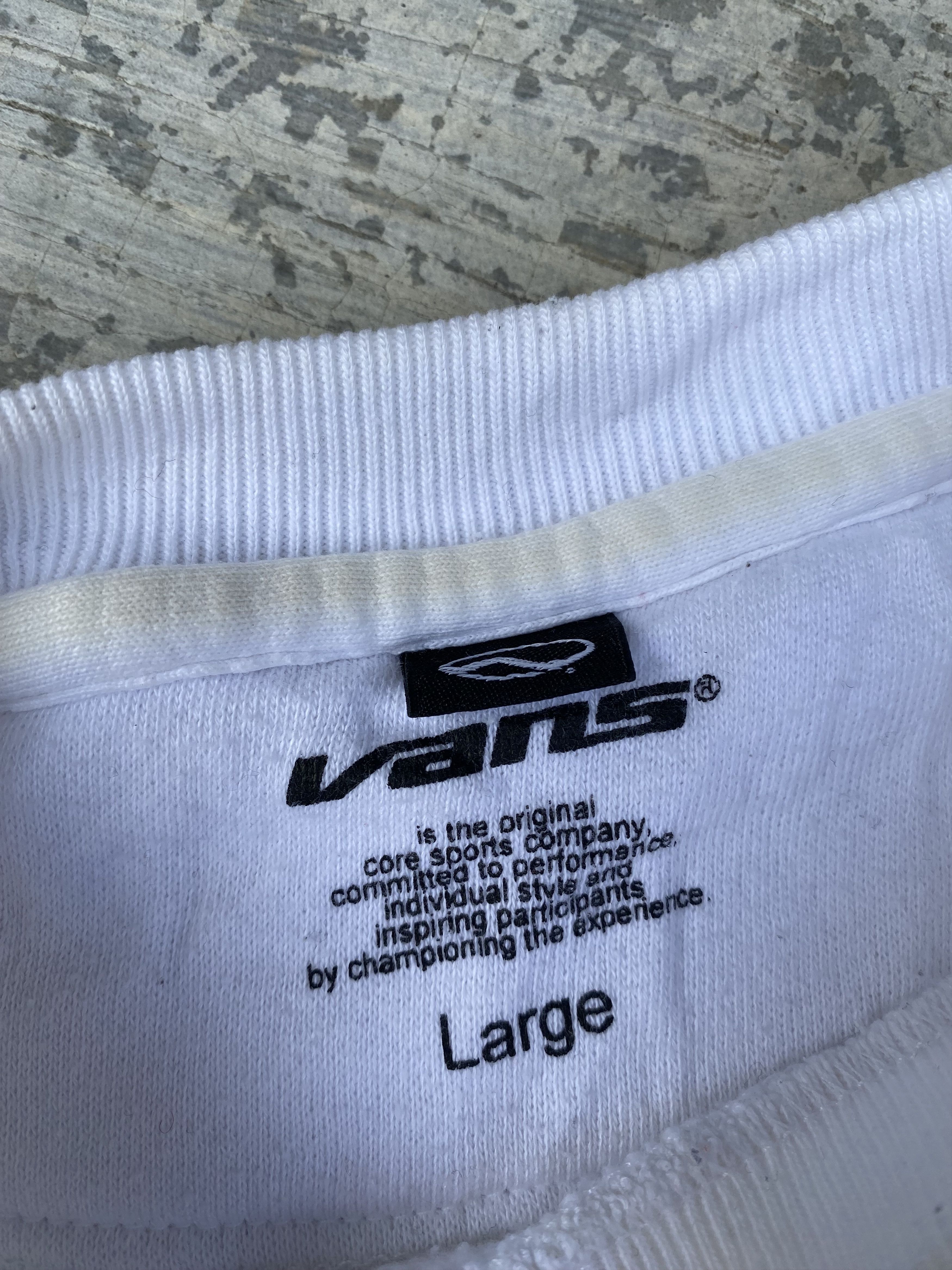 Vans VANS spellout baggy sweatshirt Size US L / EU 52-54 / 3 - 6 Thumbnail