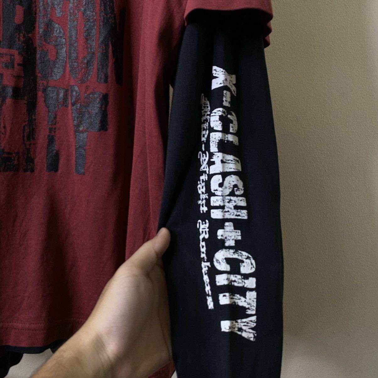 Mind Games Y2K Double Sleeves Seditionaries Poem Cyber Punk Grunge Fade Size US XXL / EU 58 / 5 - 4 Thumbnail