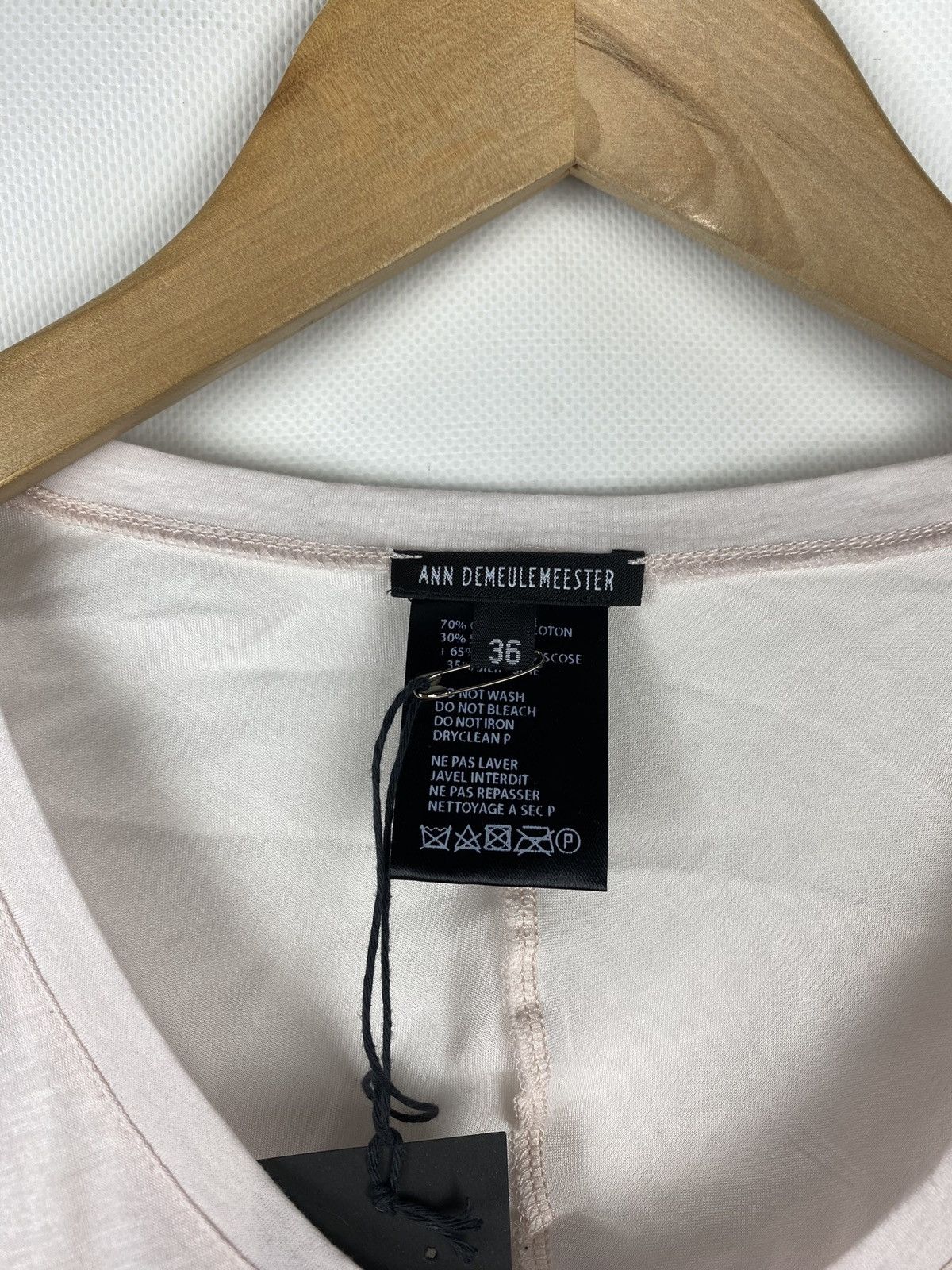 Ann Demeulemeester BNWT! Ann Demeulemeester Iliad Muscle Sleeveless tank top T Size XS / US 0-2 / IT 36-38 - 8 Thumbnail