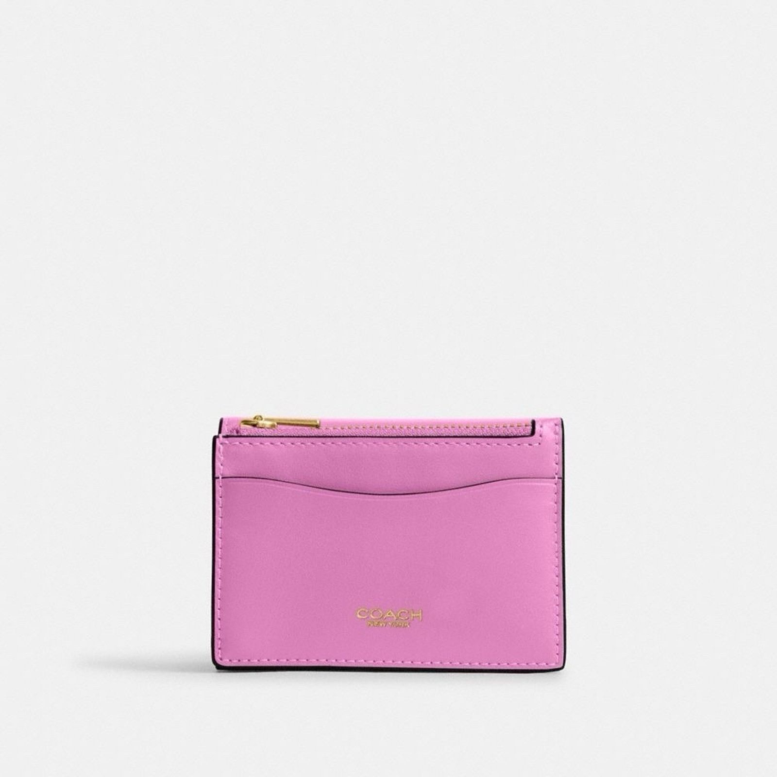 Coach NWT COACH Tri-fold wallet card holder CZ111 Leather Fuschia Size ONE SIZE - 5 Thumbnail