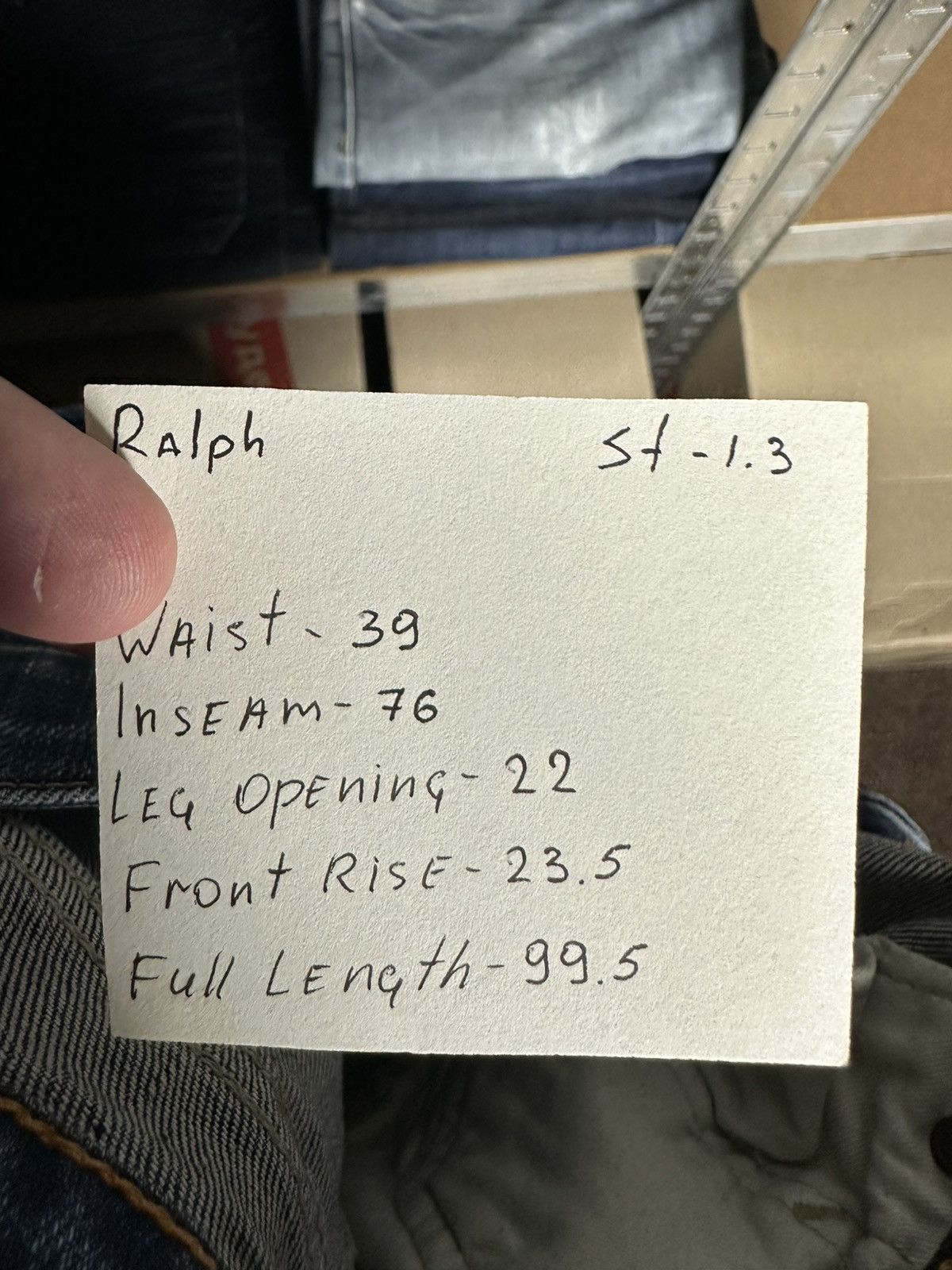 Denim & Supply Ralph Lauren Denim Supply Ralph Lauren Slim Boot Denim Jeans Size 29/32 Size 29" - 7 Thumbnail