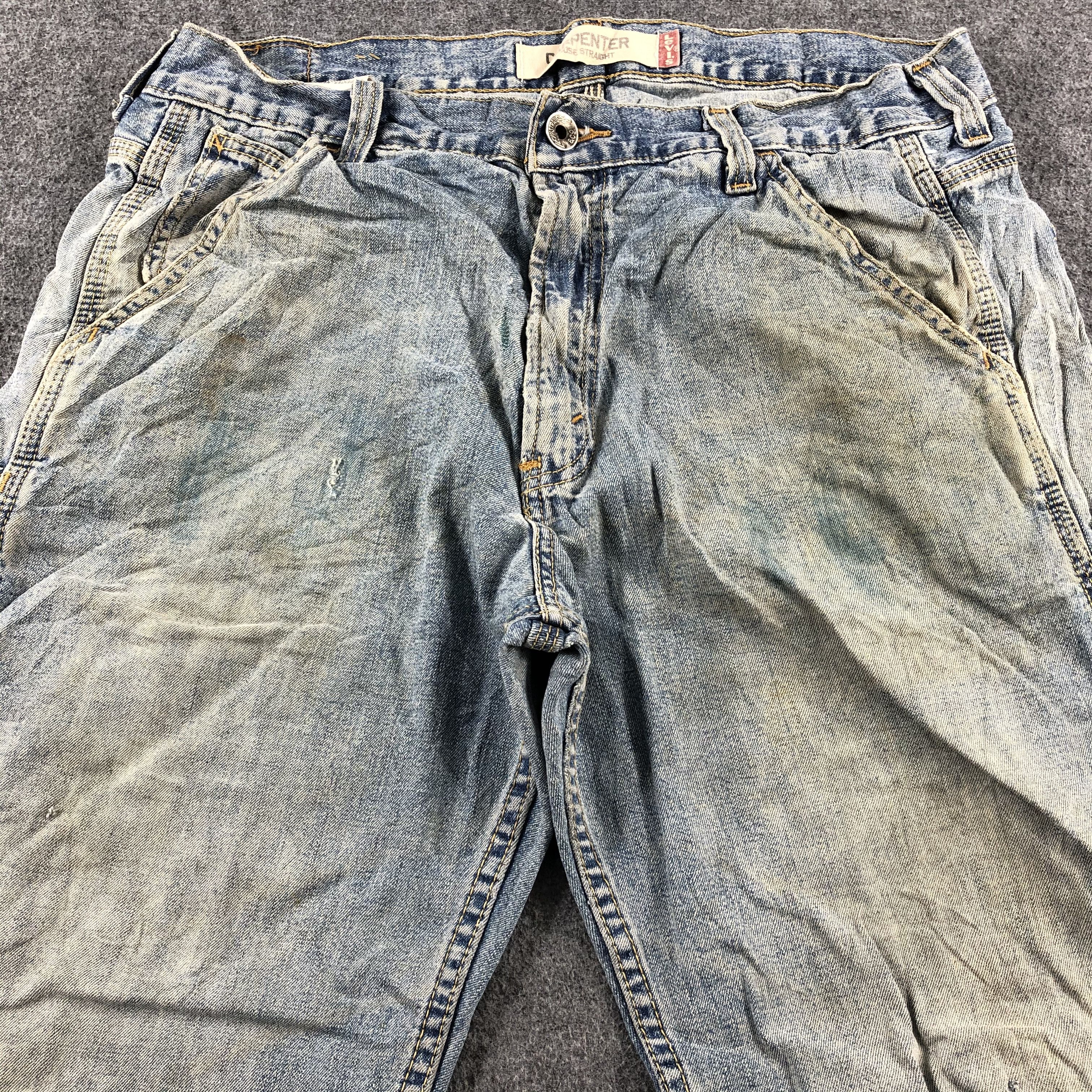 Levi's Vintage Blue Wash Levis Jeans-J2604 Size US 35 - 3 Thumbnail