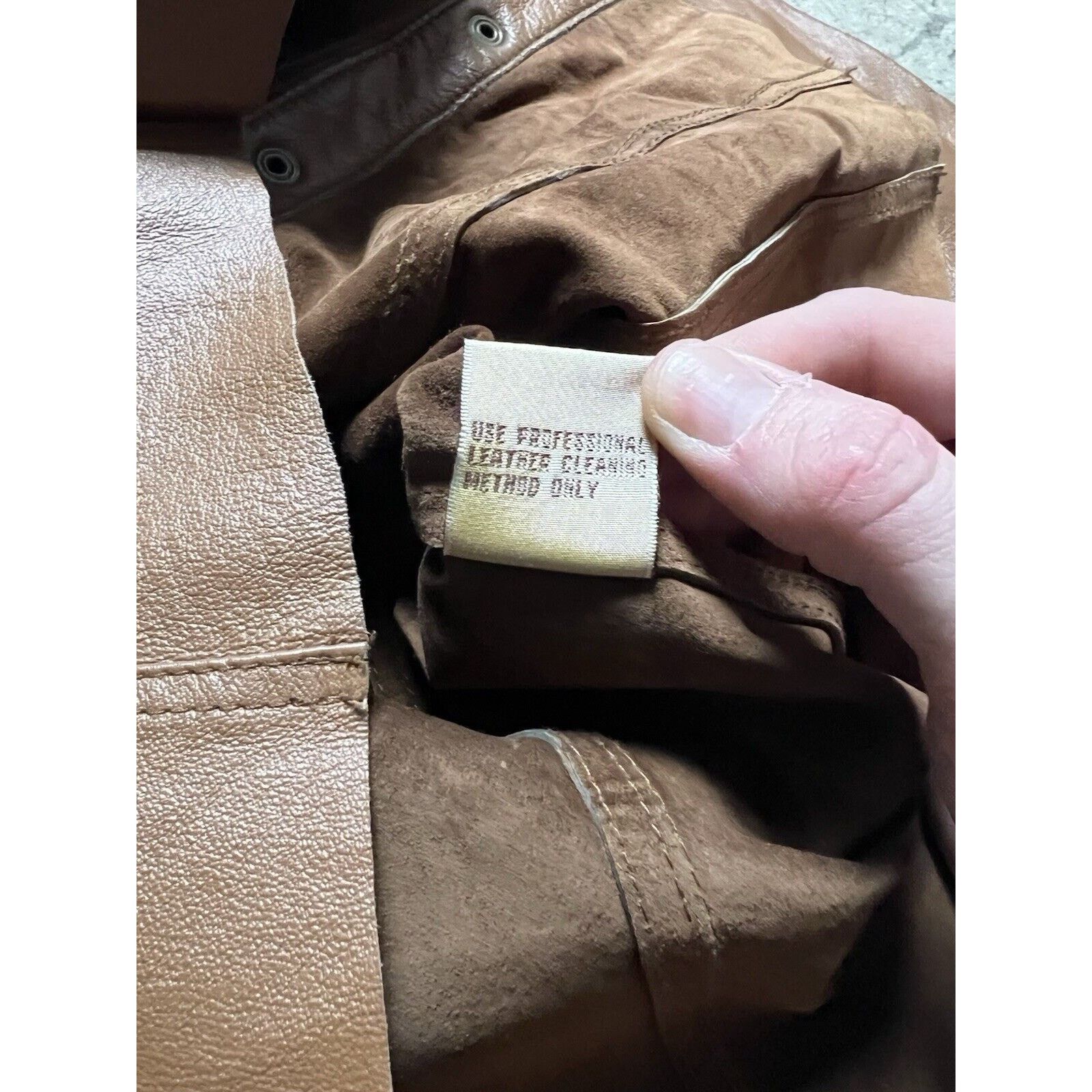 Designer Alan Michael Leather Heartneck Jacket Brown Fitted Size S Size S / US 4 / IT 40 - 7 Thumbnail