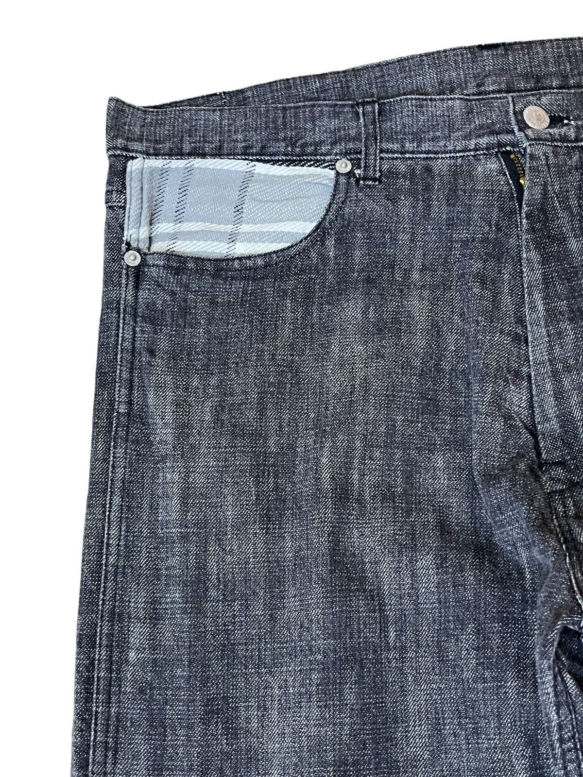 Garment Reproduction of Workers JAPANESE DENIM COMMUNITY GARMENT WORKS PATCHWORK JEANS Size US 36 / EU 52 - 5 Thumbnail