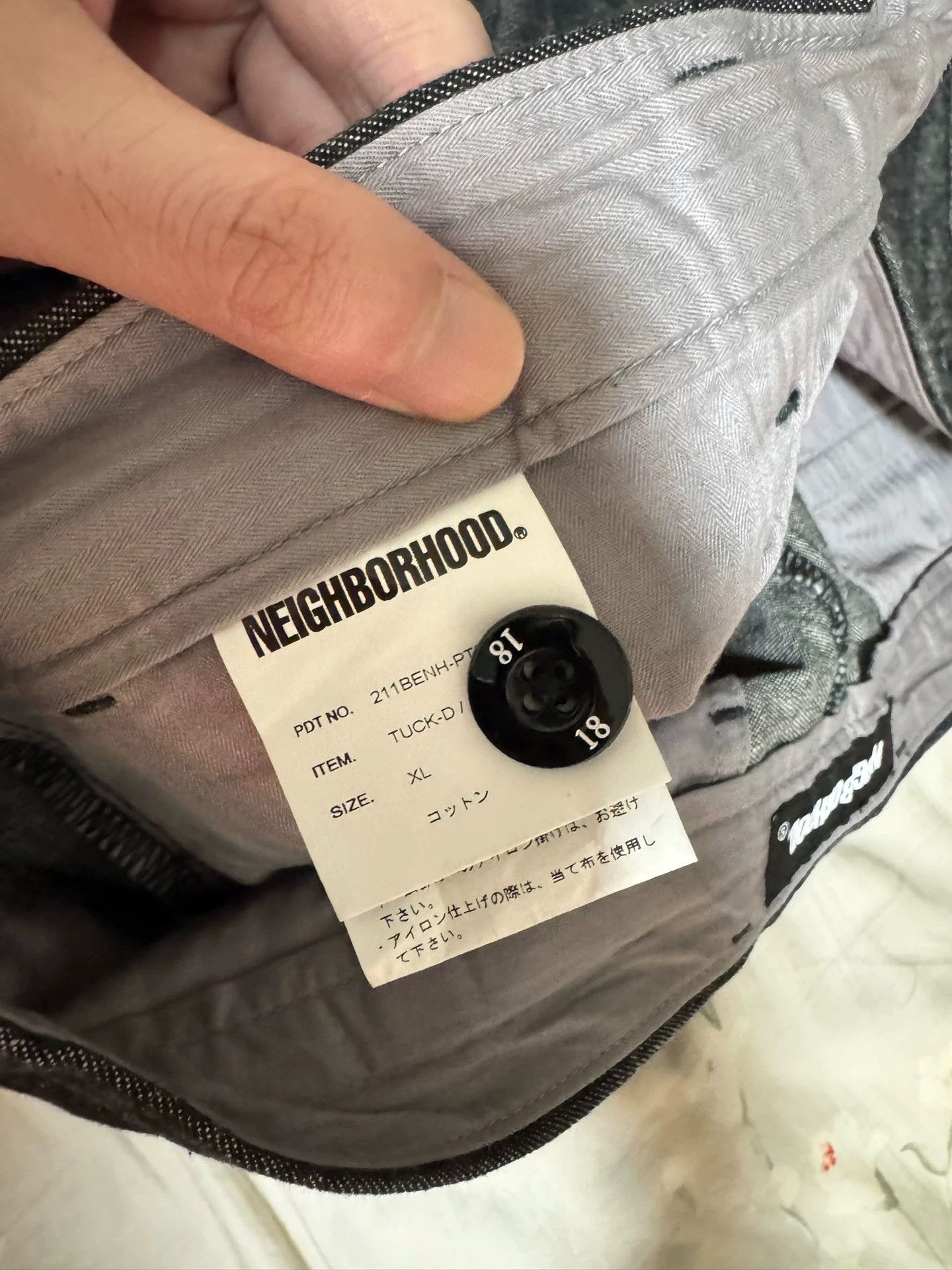 Neighborhood Neighborhood 21ss Black Washed Loose Nevada Jeans XL Size US 36 / EU 52 - 5 Thumbnail