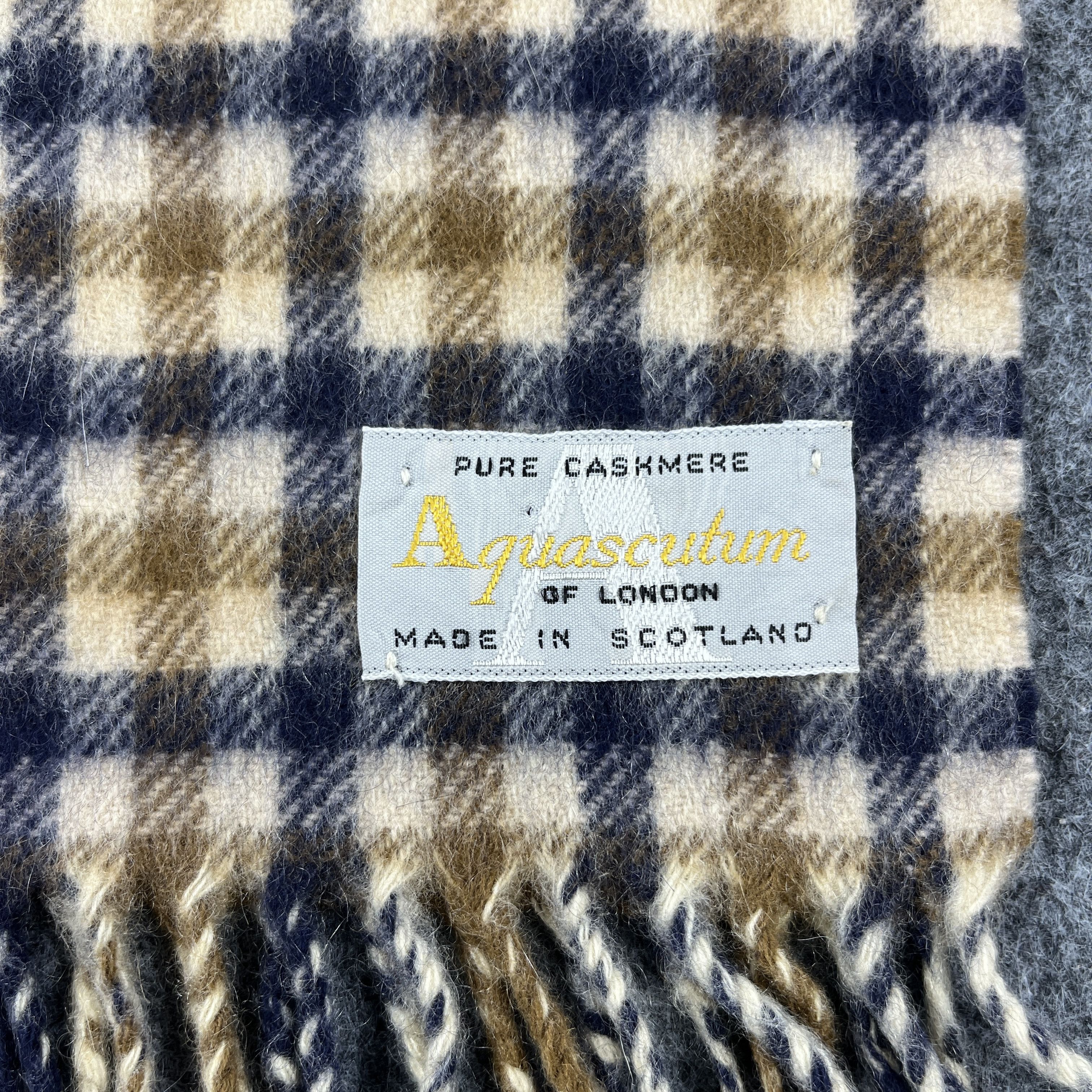 Aquascutum Aquasqutum Scarf / Muffler / Neckwear K042 Size ONE SIZE - 5 Thumbnail