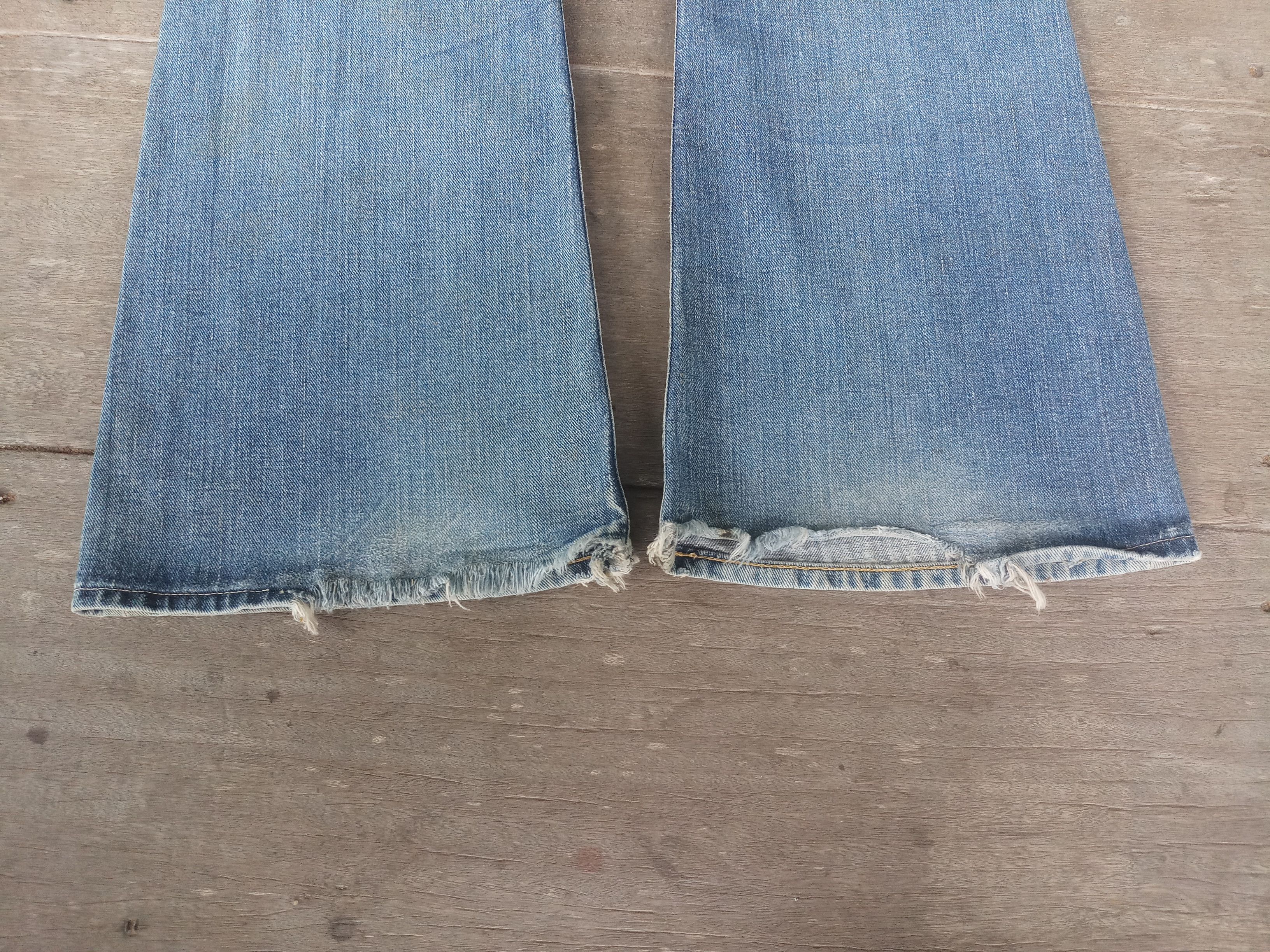 Lee Ripped ,Vintage Lee Bell bottom W32 L33,Low rise W34 Size US 32 / EU 48 - 8 Thumbnail
