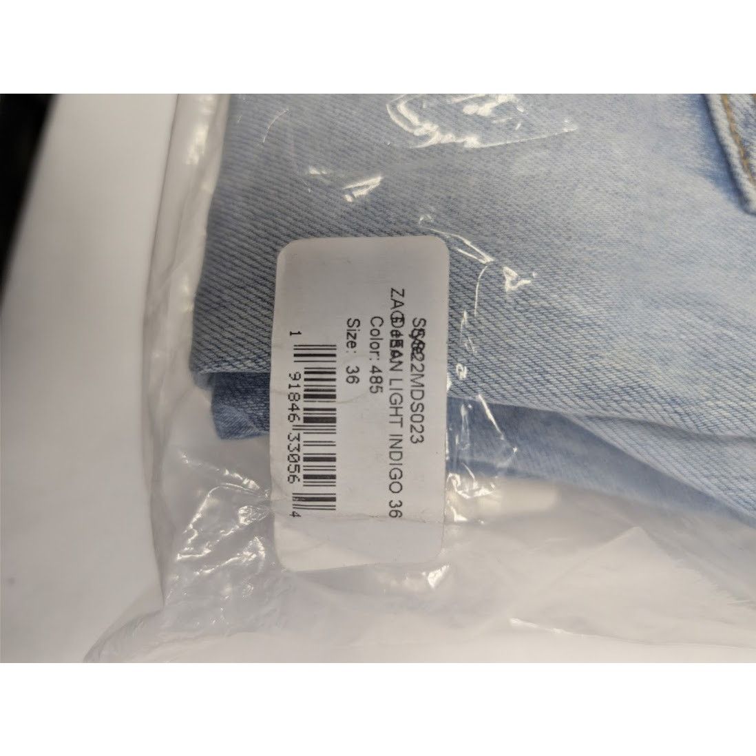 Amiri Amiri Zig Zag Jean Denim Jeans in Light Indigo BNWT 36 Size US 36 / EU 52 - 20 Thumbnail