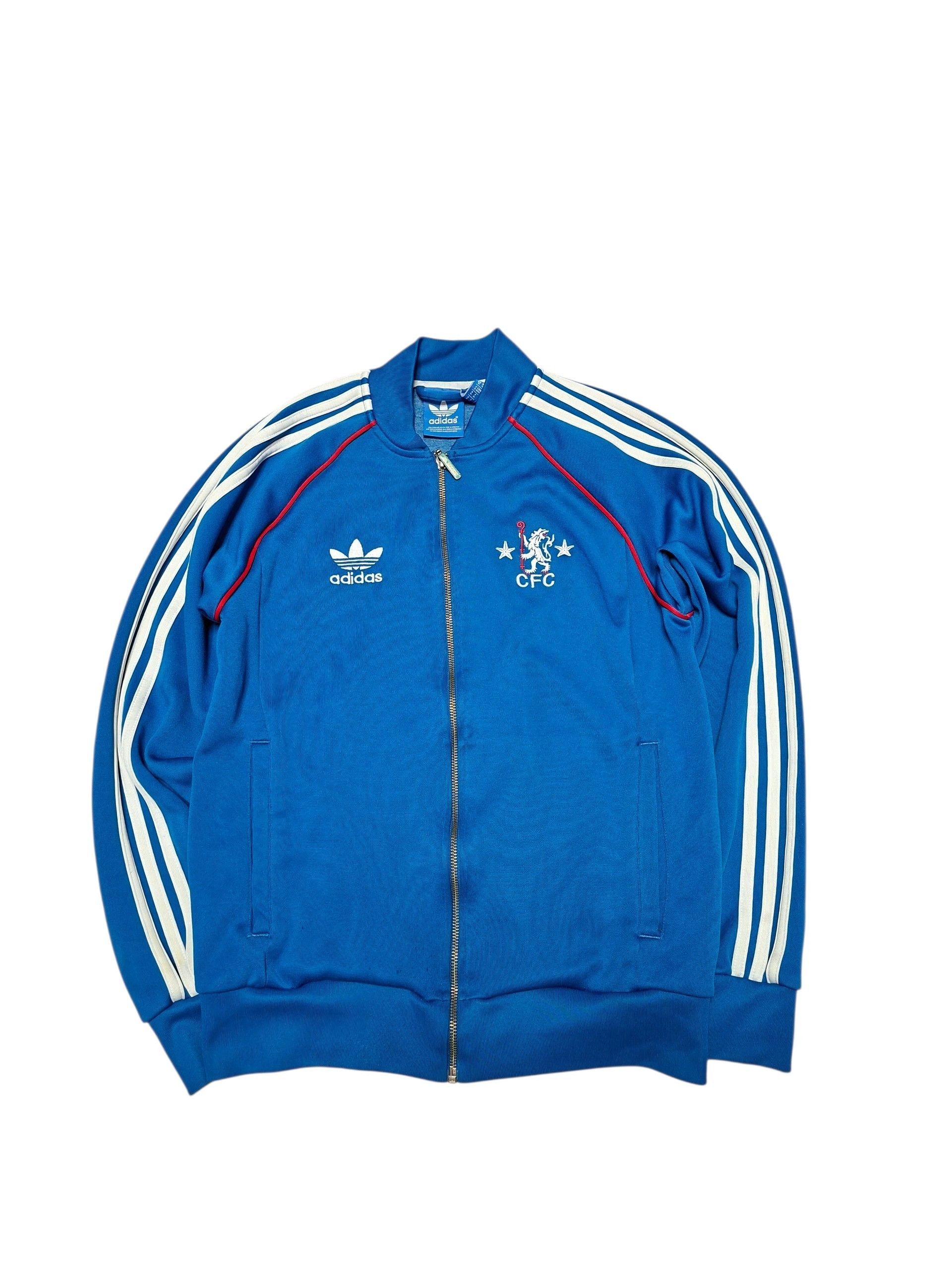 Adidas CHELSEA ADIDAS VINTAGE 2015 SOCCER BOMBER JACKET Size US M / EU 48-50 / 2 - 1 Thumbnail