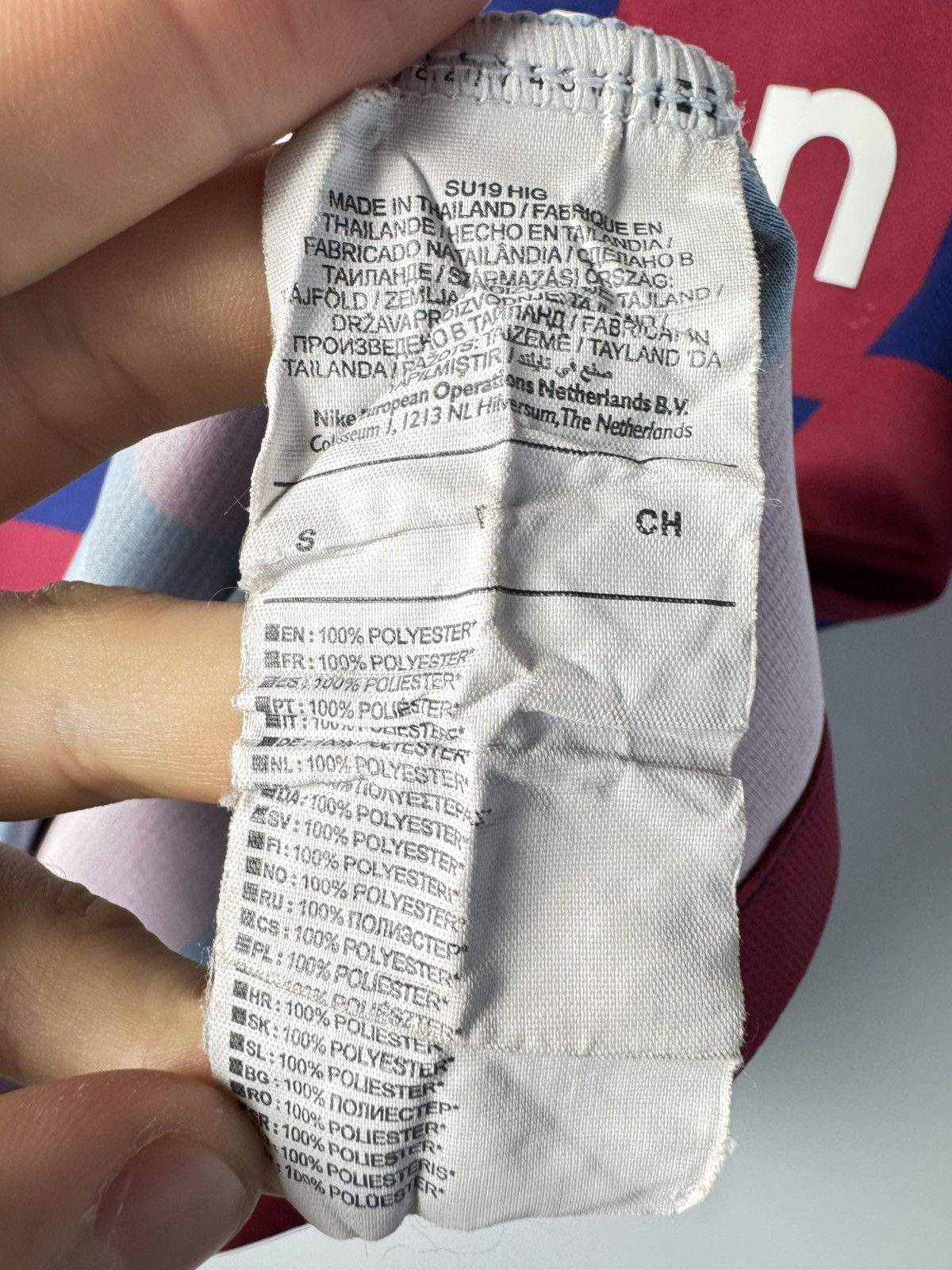 Nike Barcelona 2019 2020 Home Football Shirt Soccer Jersey Nike Size US S / EU 44-46 / 1 - 15 Thumbnail