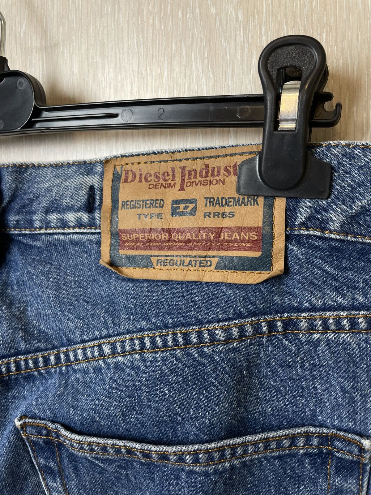 Diesel Diesel Vintage Blue Denim Jeans Men's 36 Made In Italy Y2k Size US 40 / EU 56 - 4 Thumbnail