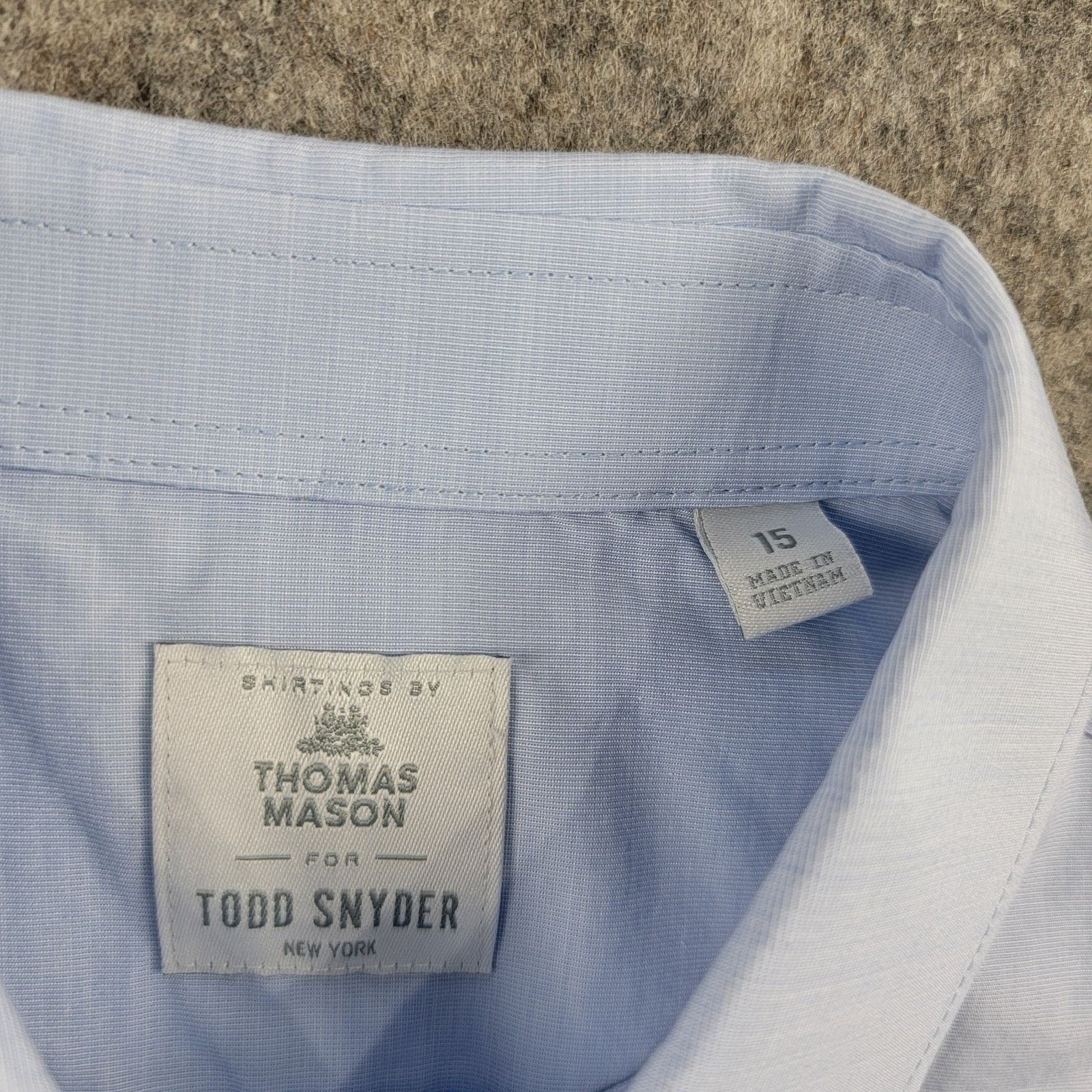 Todd Snyder Todd Snyder x Thomas Mason Dress Shirt SH2002890 Size US S / EU 44-46 / 1 - 6 Thumbnail