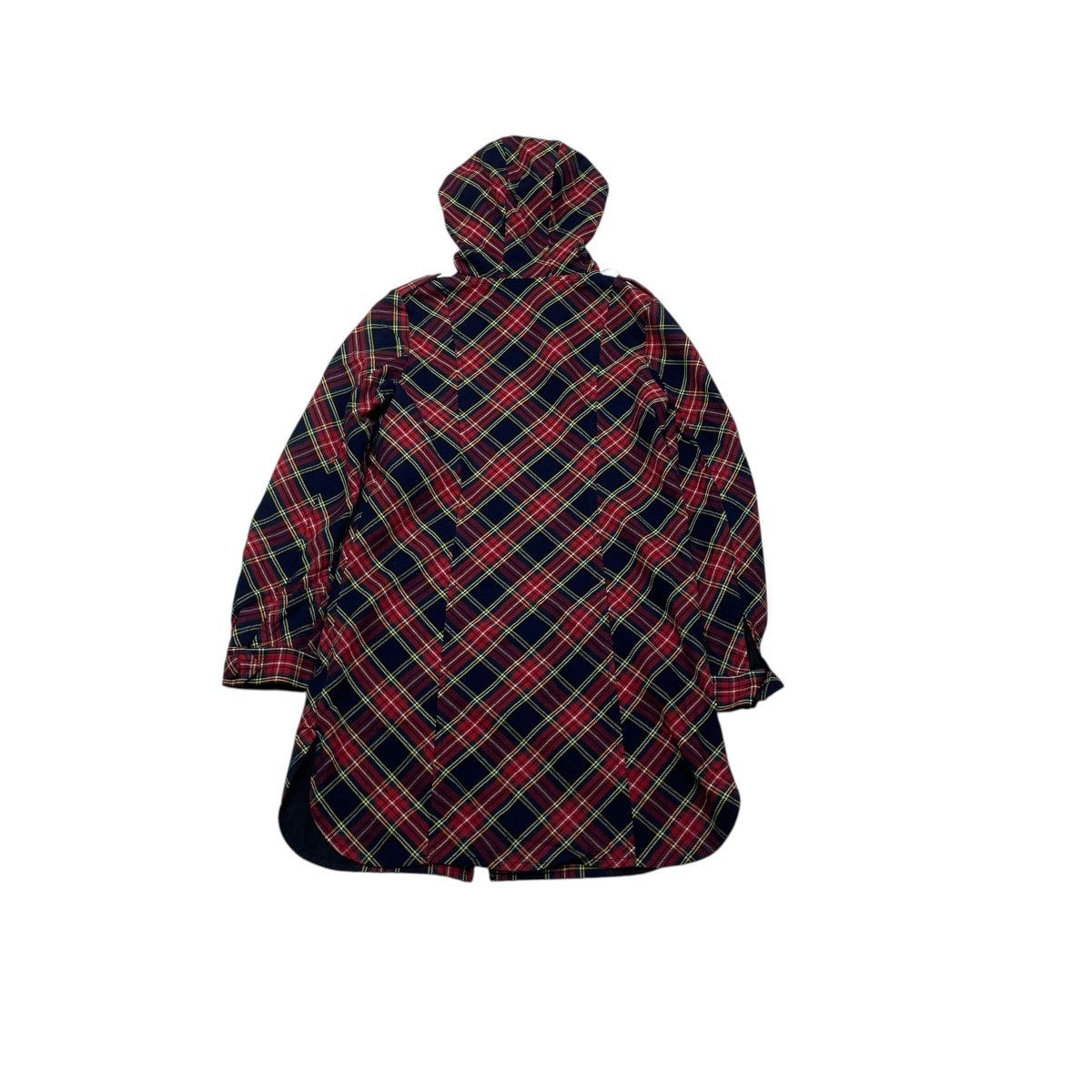 LIZ LISA 💥Vintage Free Phrase Red Tartan Hoodie Jacket Size M / US 6-8 / IT 42-44 - 2 Thumbnail