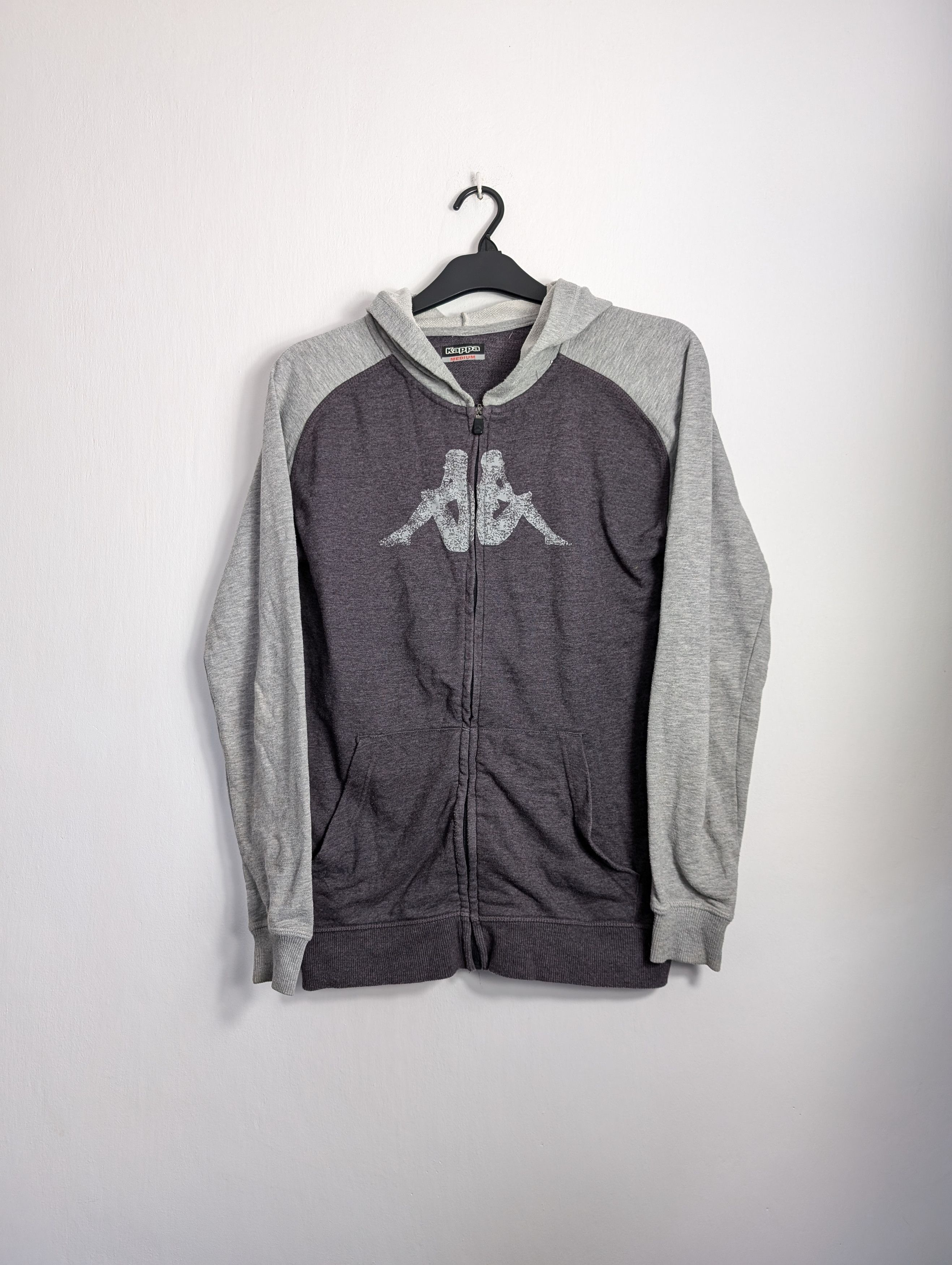 Kappa × Vintage Kappa Full Zip Hoodie Sweatshirt Italy Tracksuit Vintage Size US M / EU 48-50 / 2 - 1 Thumbnail