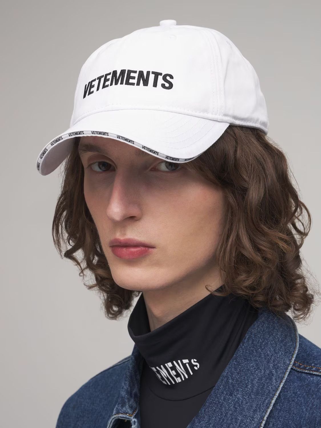 image of Vetements - Iconic Logo Cap in White, Men's