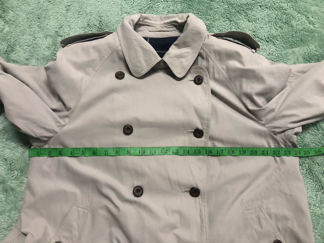 Burberry Prorsum VINTAGE BURBERRYS DOUBLE BREASTED TRENCHCOAT FADED Size L / US 10 / IT 46 - 22 Thumbnail