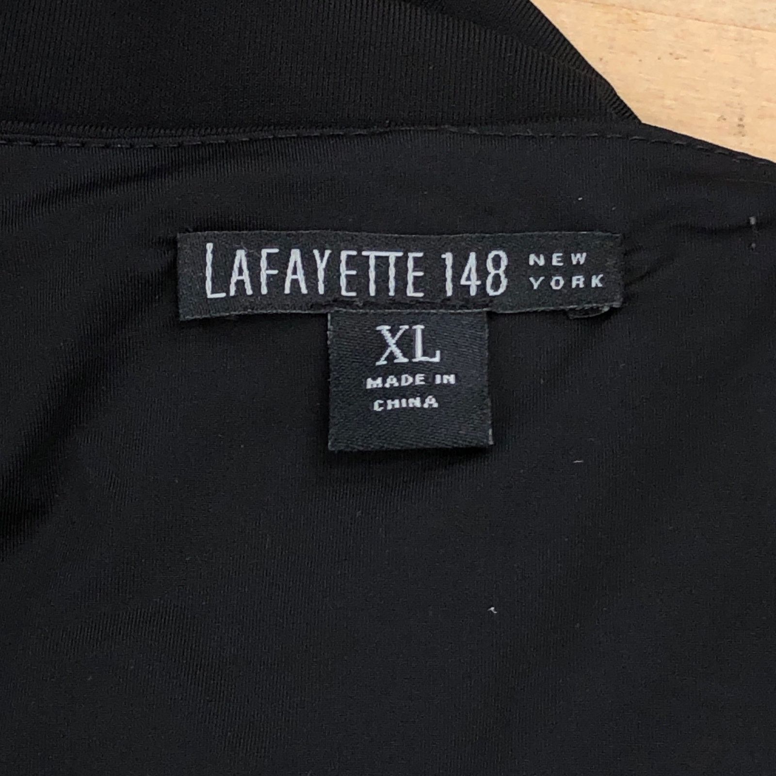 Lafayette 148 Lafayette 148 Size XL Dress Bubble Hem Scoop Neck Stretch Size XL / US 12-14 / IT 48-50 - 12 Thumbnail