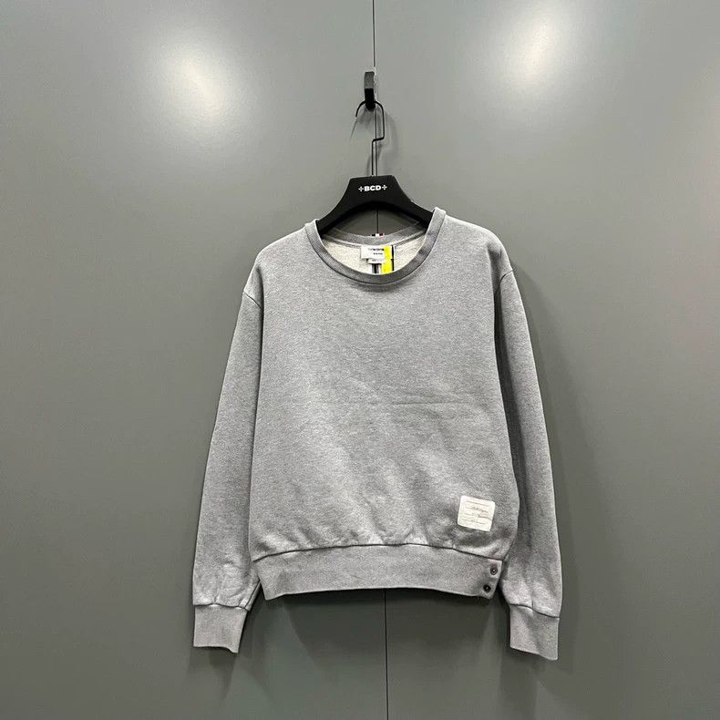 Thom Browne Thom browne Grey back striped sweatshirt 2503-Nextarrow Size US M / EU 48-50 / 2 - 1 Thumbnail